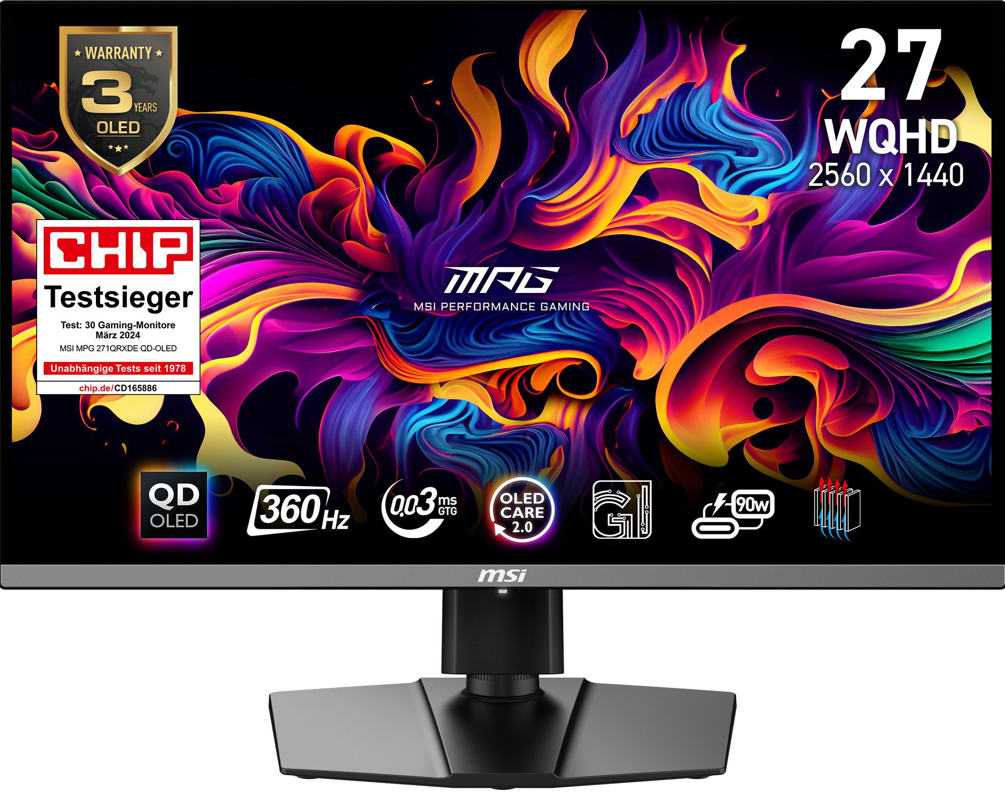 MPG 271QRX QD-OLED Gaming-Monitor