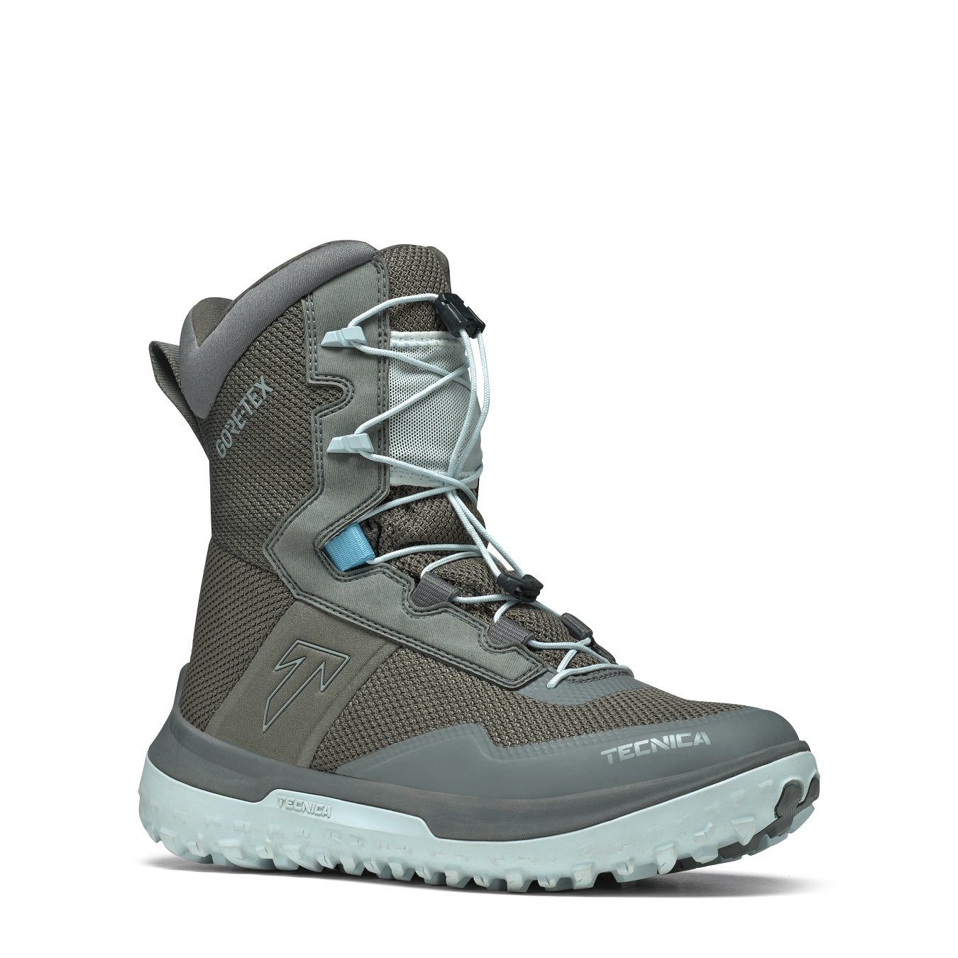 TECNICA Argos GTX (wasserdicht, warm) grau/grün Damen Winterstiefel