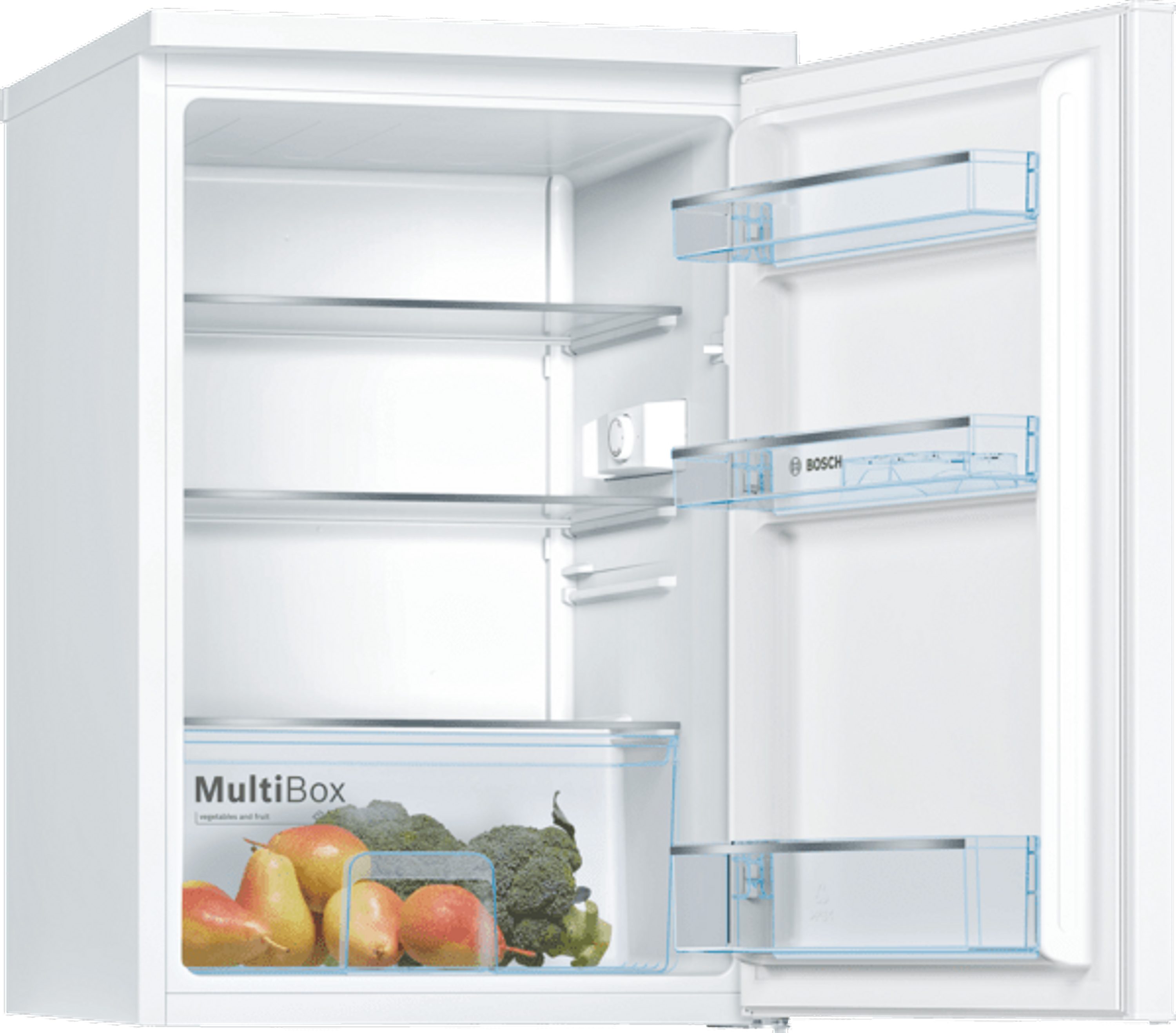 BOSCH Table Top Kühlschrank KTR15NWFA, 85 cm hoch, 56 cm breit