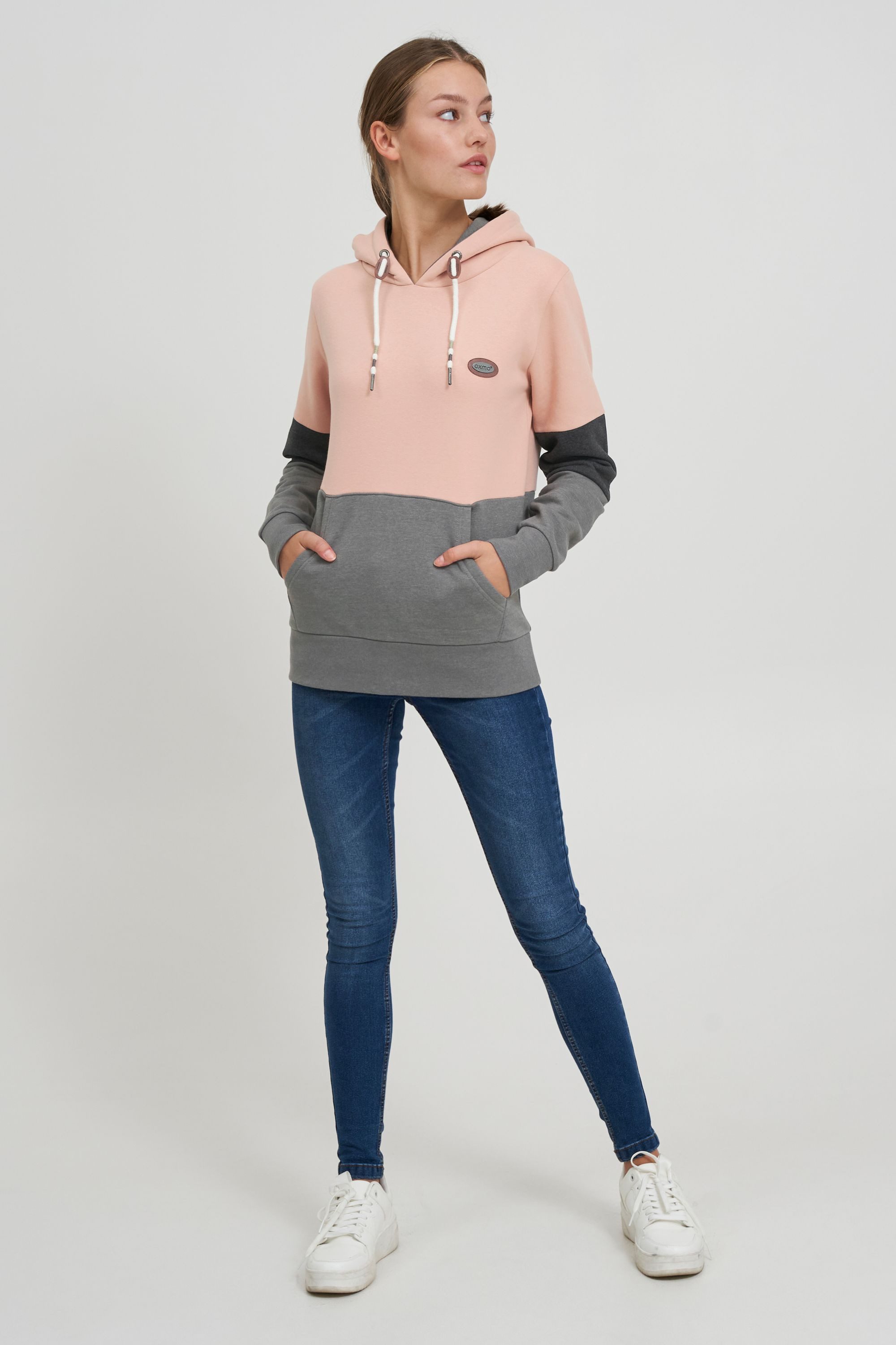 OXMO Hoodie OXKathrine Sweatpullover mit Kapuze günstig online kaufen