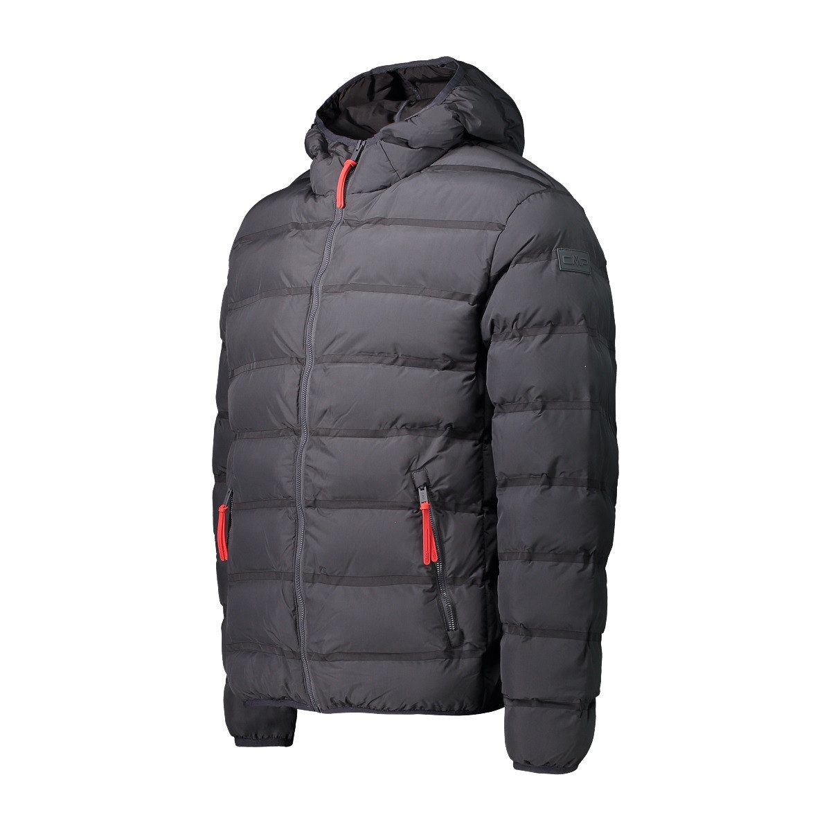 CMP Winterjacke (nahtlos, mit Wattierung und Kapuze) anthrazit Herren