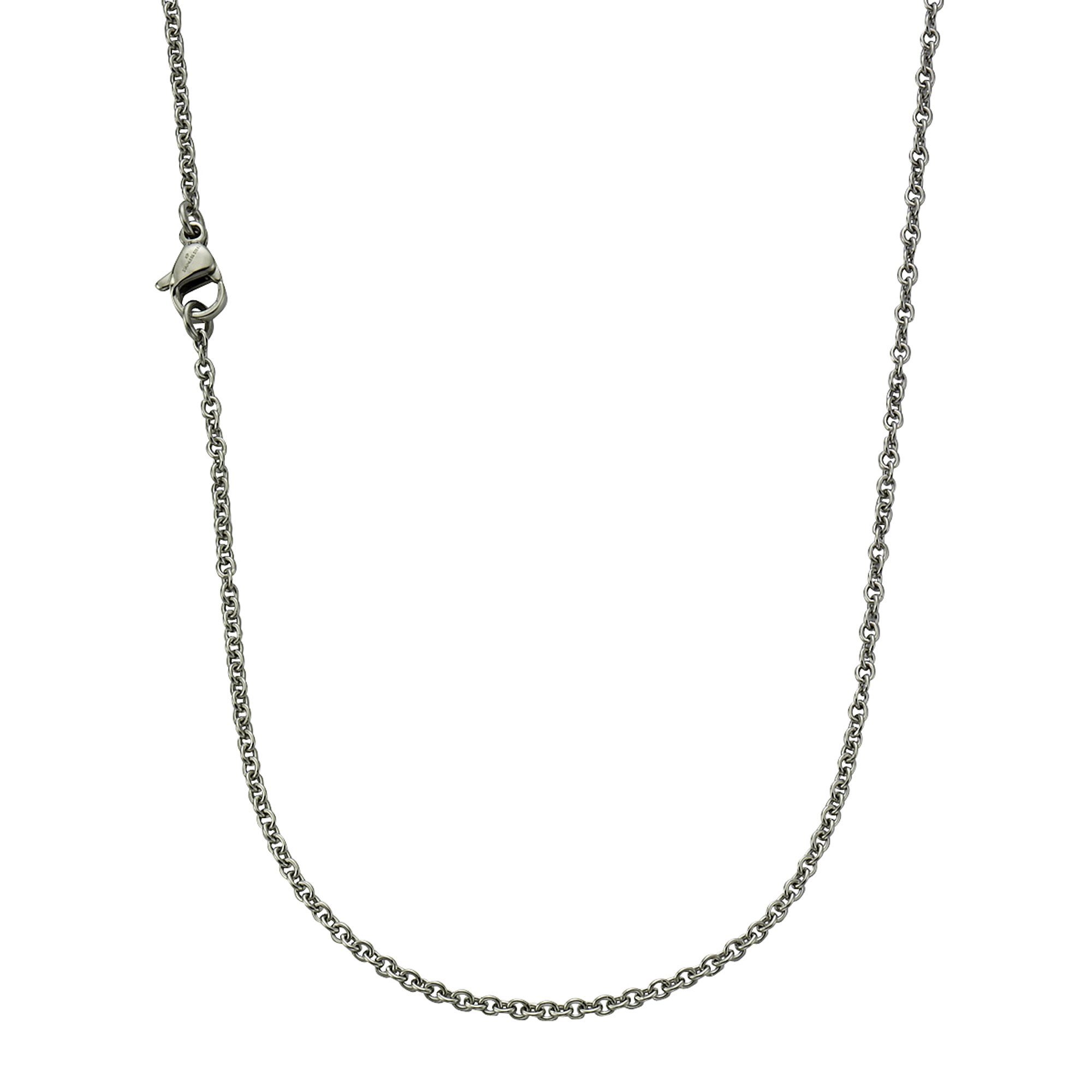 Collierkettchen Edelstahl Ankerkette 2mm breit