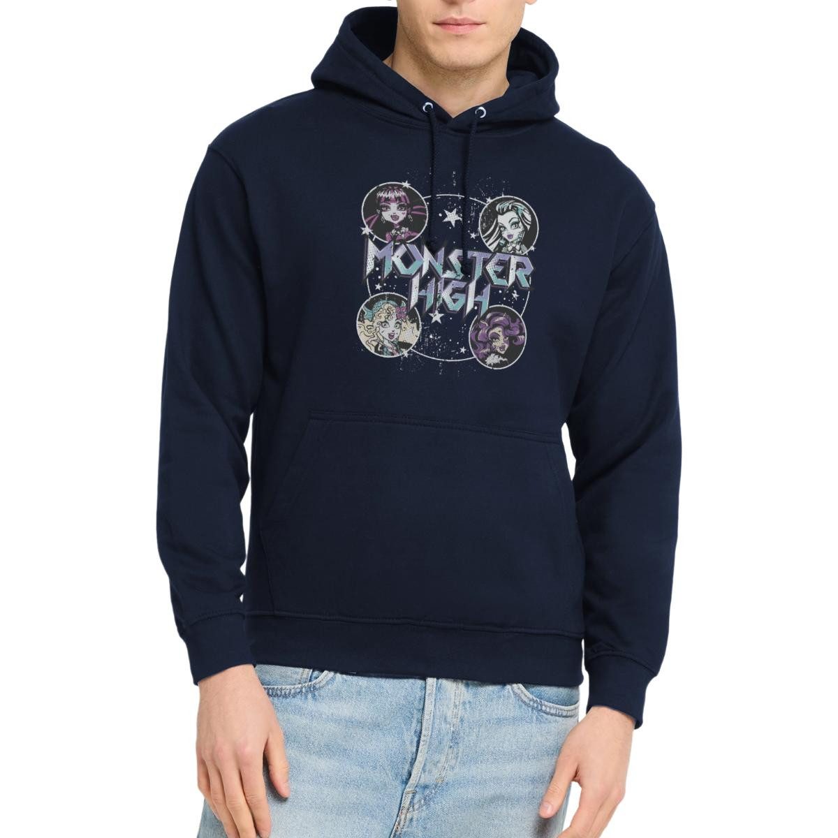 Spreadshirt Hoodie Monster High™ Draculaura, Frankie Stein & Freunde Unisex Hoodie (1-tlg)