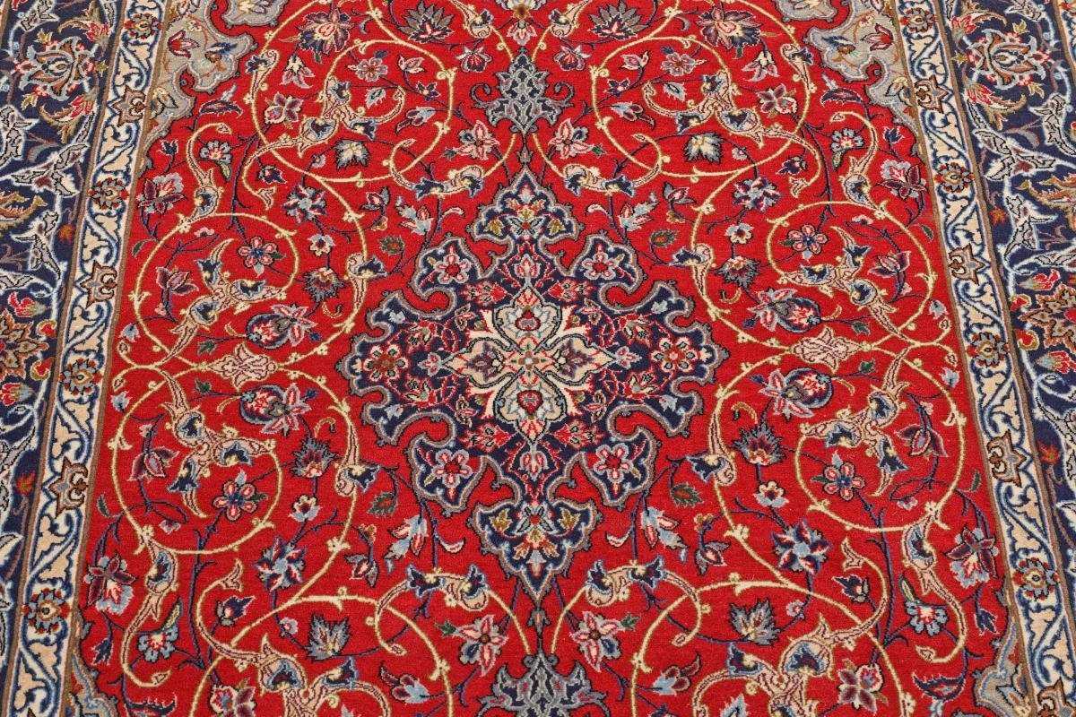 Orientteppich Isfahan Seidenkette 106x171 Handgeknüpfter Höhe: Orientteppich, Nain Trading, mm 6 rechteckig