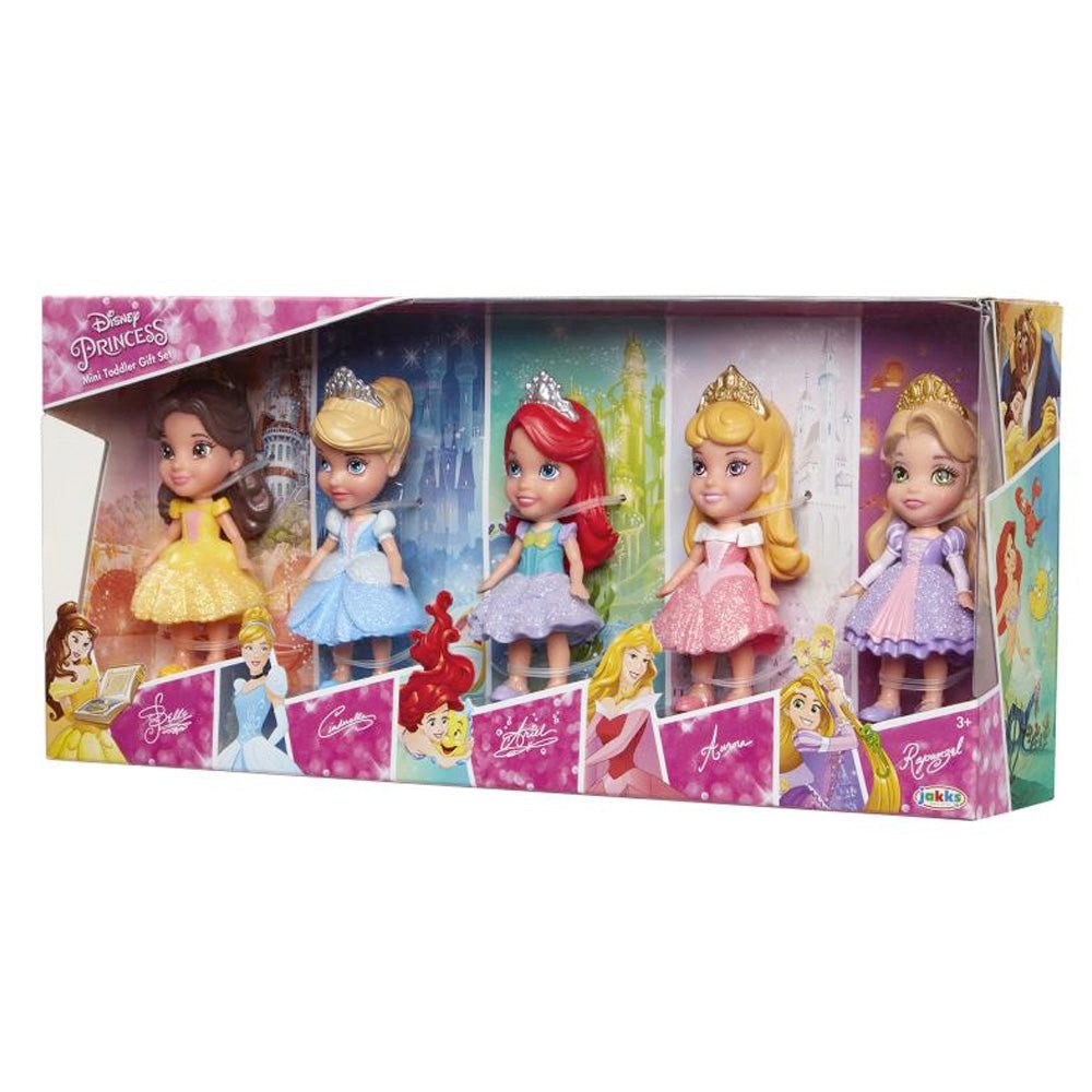 Disney Spielfigur Disney Minipuppen Prinzessinnen 5er Set, 7,5 cm