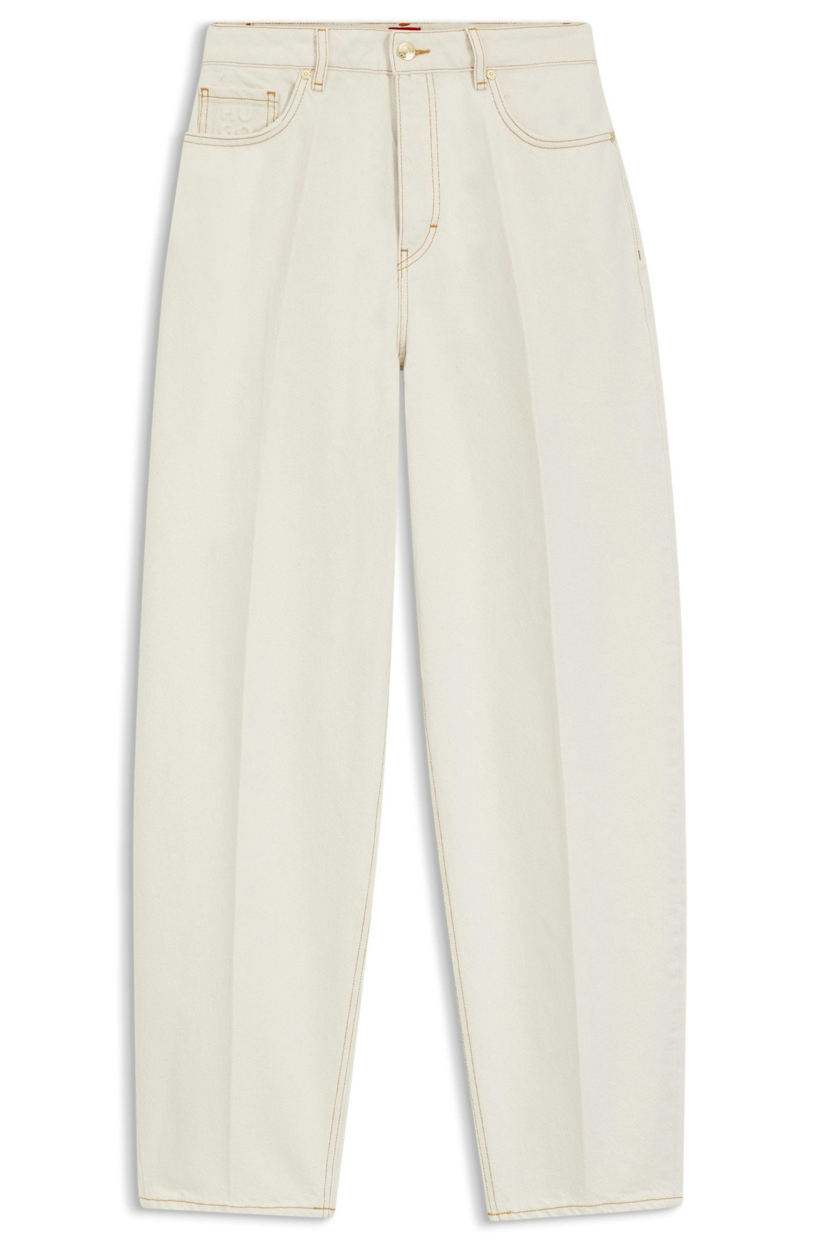 HUGO Skinny-fit-Jeans Barrel-Fit Jeans Gimine - Regular Fit
