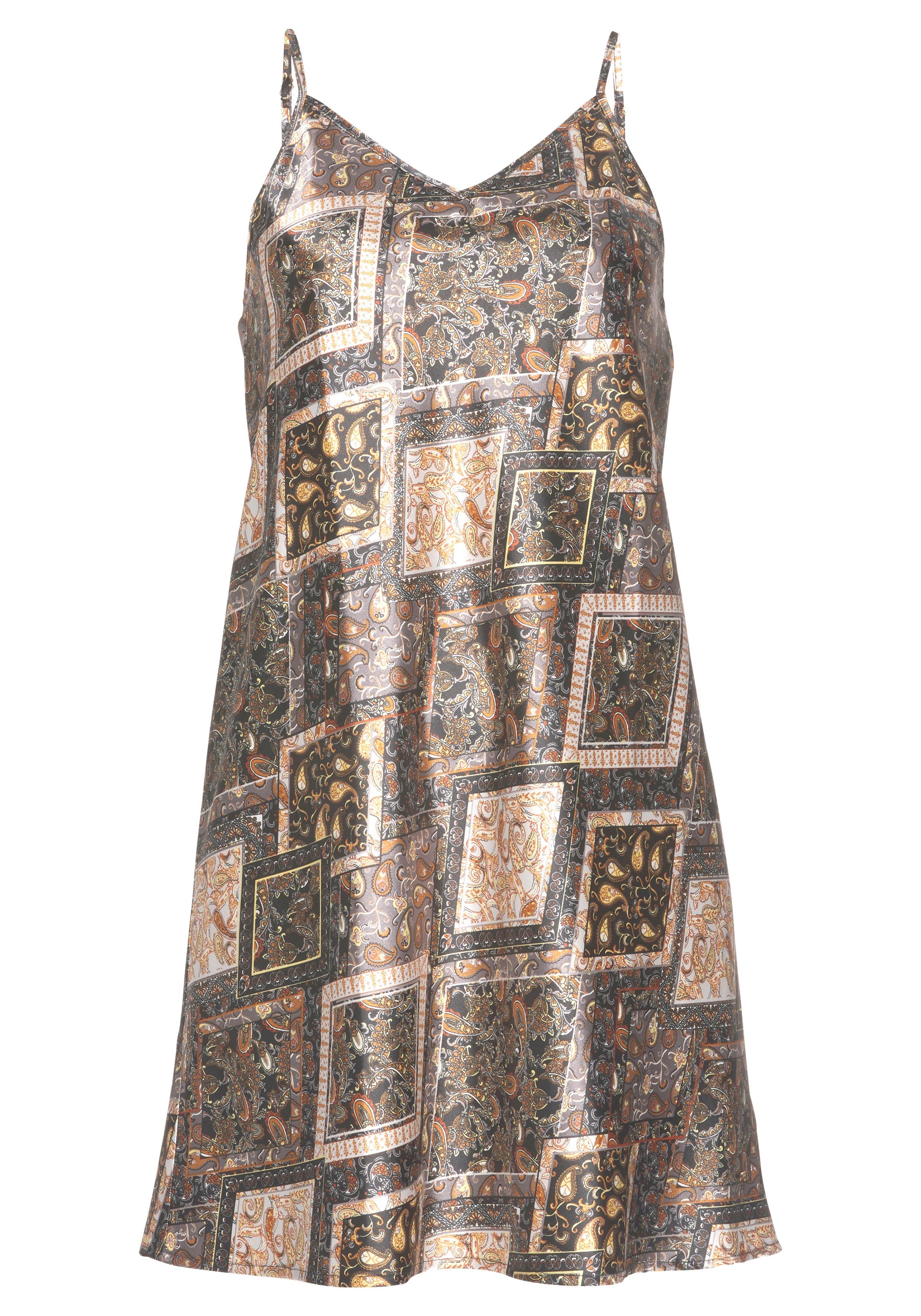 LASCANA Negligé in edler Satin-Qualität. Reduzierter Preis € 29,99. Unverbindliche Preisempfehlung € 34,99