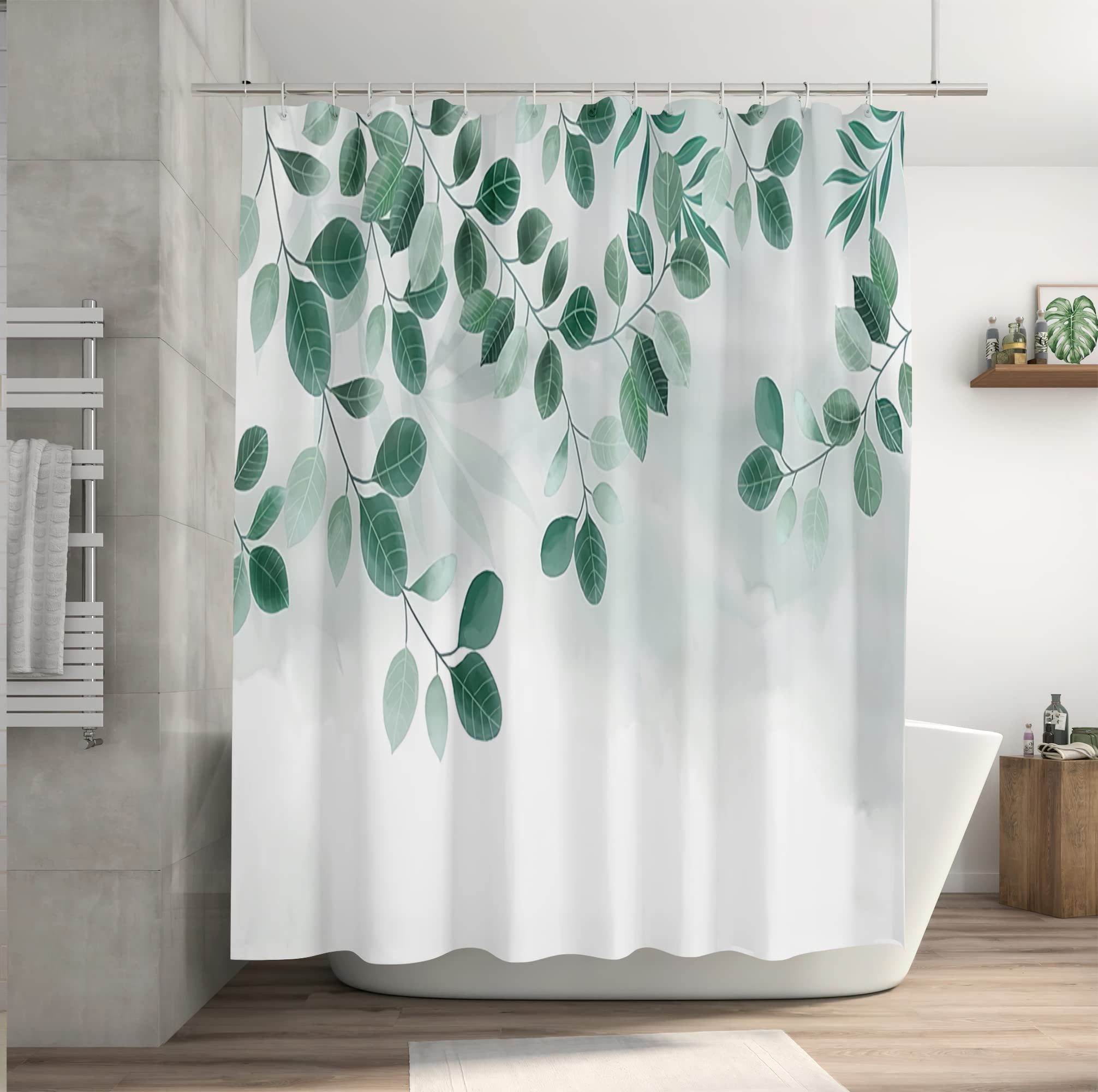 M&W DAS DESIGN Duschvorhang Shower curtains Anti schimmel Waschbar 180x200 – Bild 3 von 5