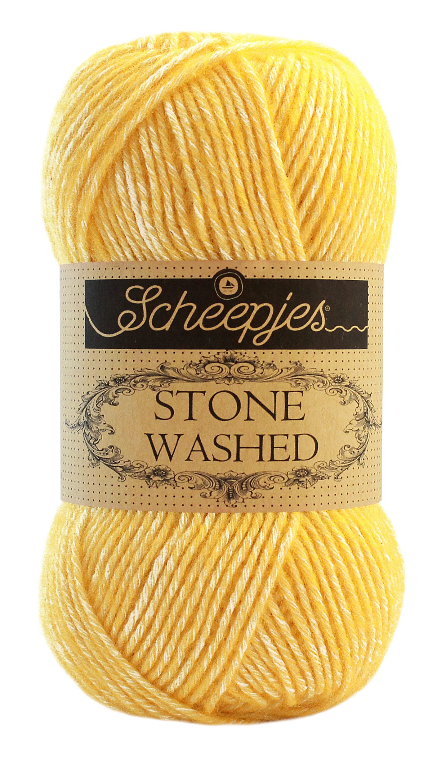 Scheepjes Stone Washed Baumwollgarn, Wolle zum stricken und häkeln Häkelwolle, 130 m (Handstrickgarn, Strickgarn, Strickwolle, Handarbeitsgarn, DIY), 78% Baumwolle, 22% Acryl