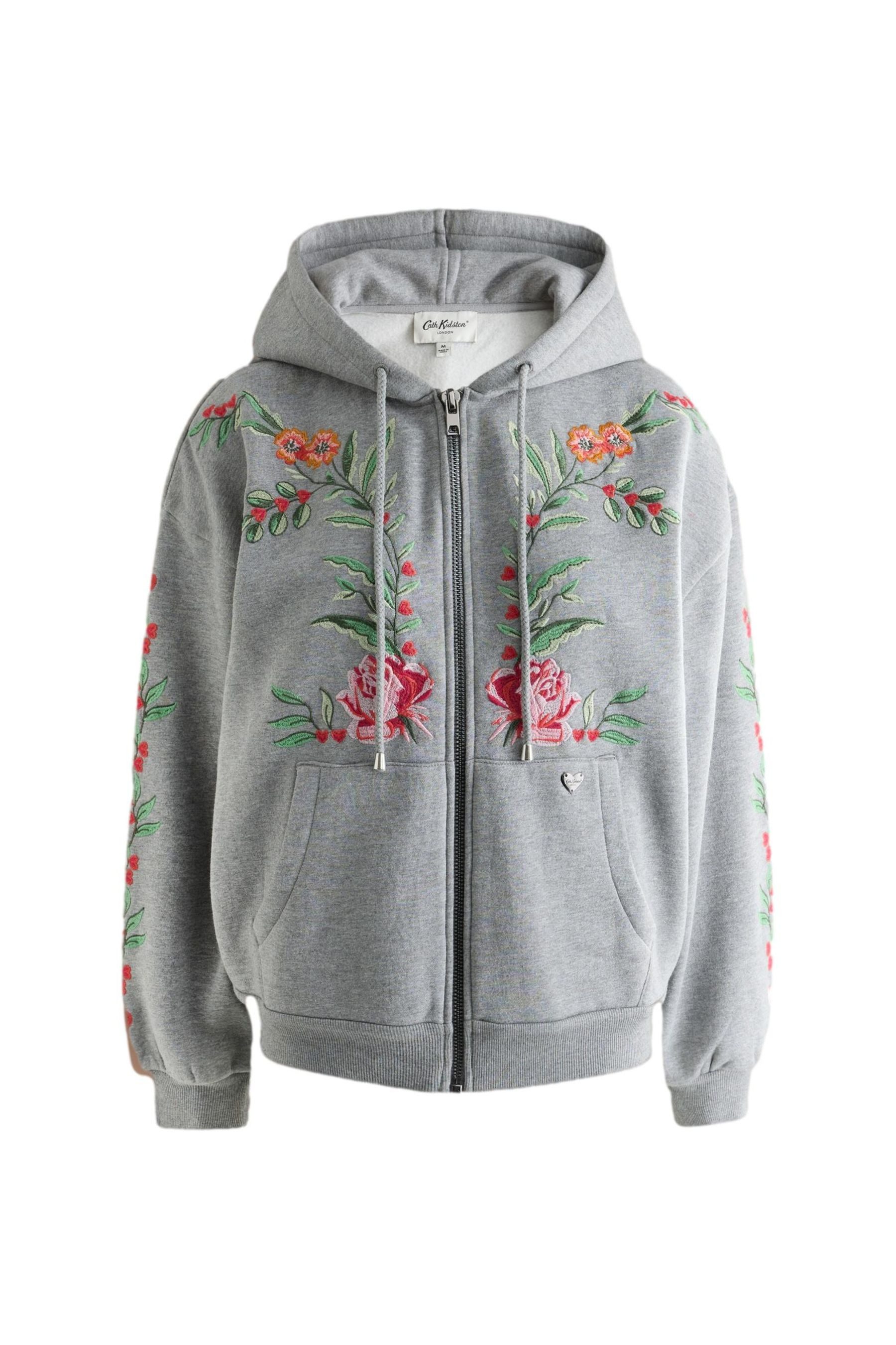 Cath Kidston Kapuzenpullover Cath Kidston bestickte Kapuzenjacke (1-tlg)