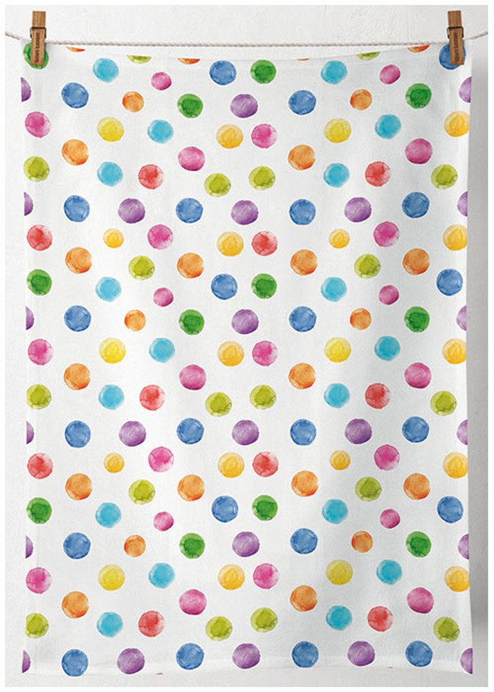 Ambiente® Geschirrtuch Polka Dots, (2-tlg., 2-teilig), günstig online kaufen