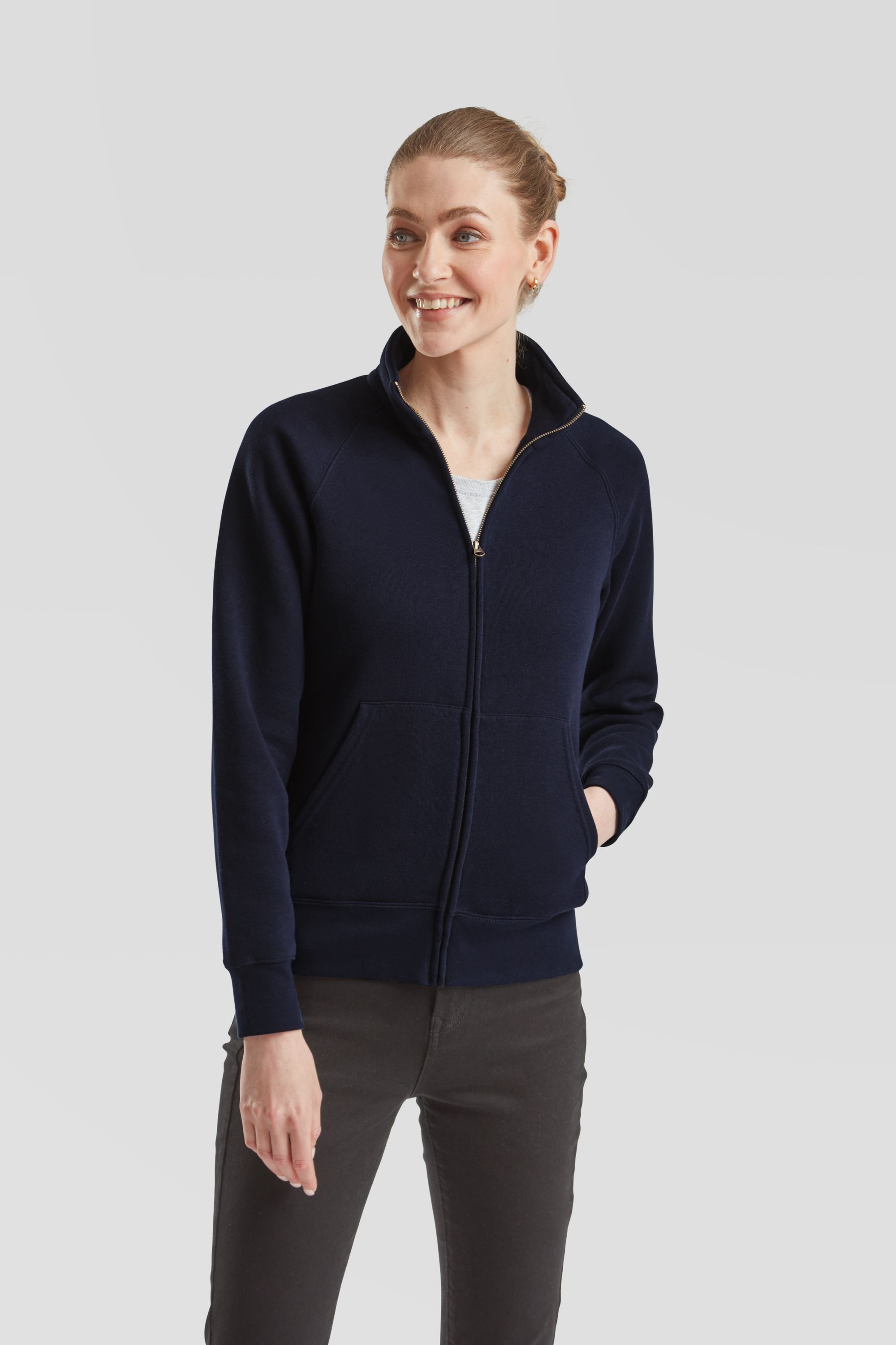 Fruit of the Loom Sweatjacke Premium Sweat Jacket Lady-Fit – Bild 3 von 5