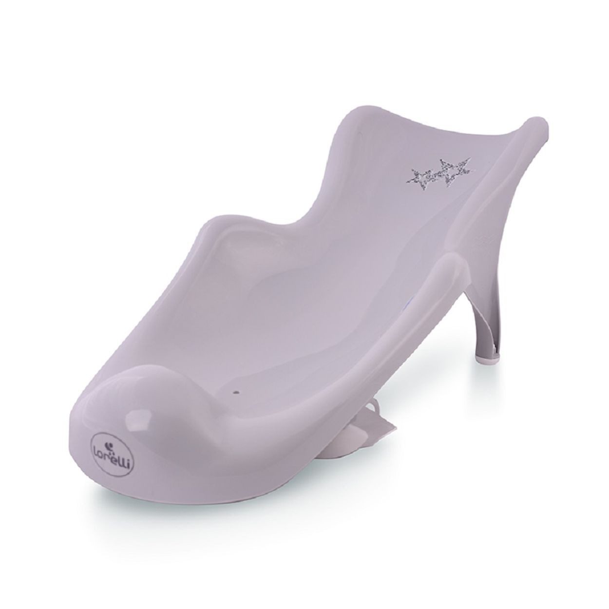 LORELLI Babybadewanne 1013047, Badewannenauflage, ab Geburt, 51 x 22 x 20 cm, zwei Saugnäpfe
