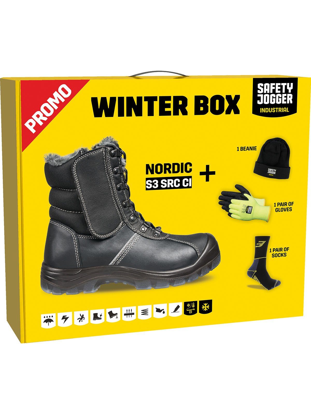 Safety Jogger 84012 Safety Jogger Winterbox Gummistiefel