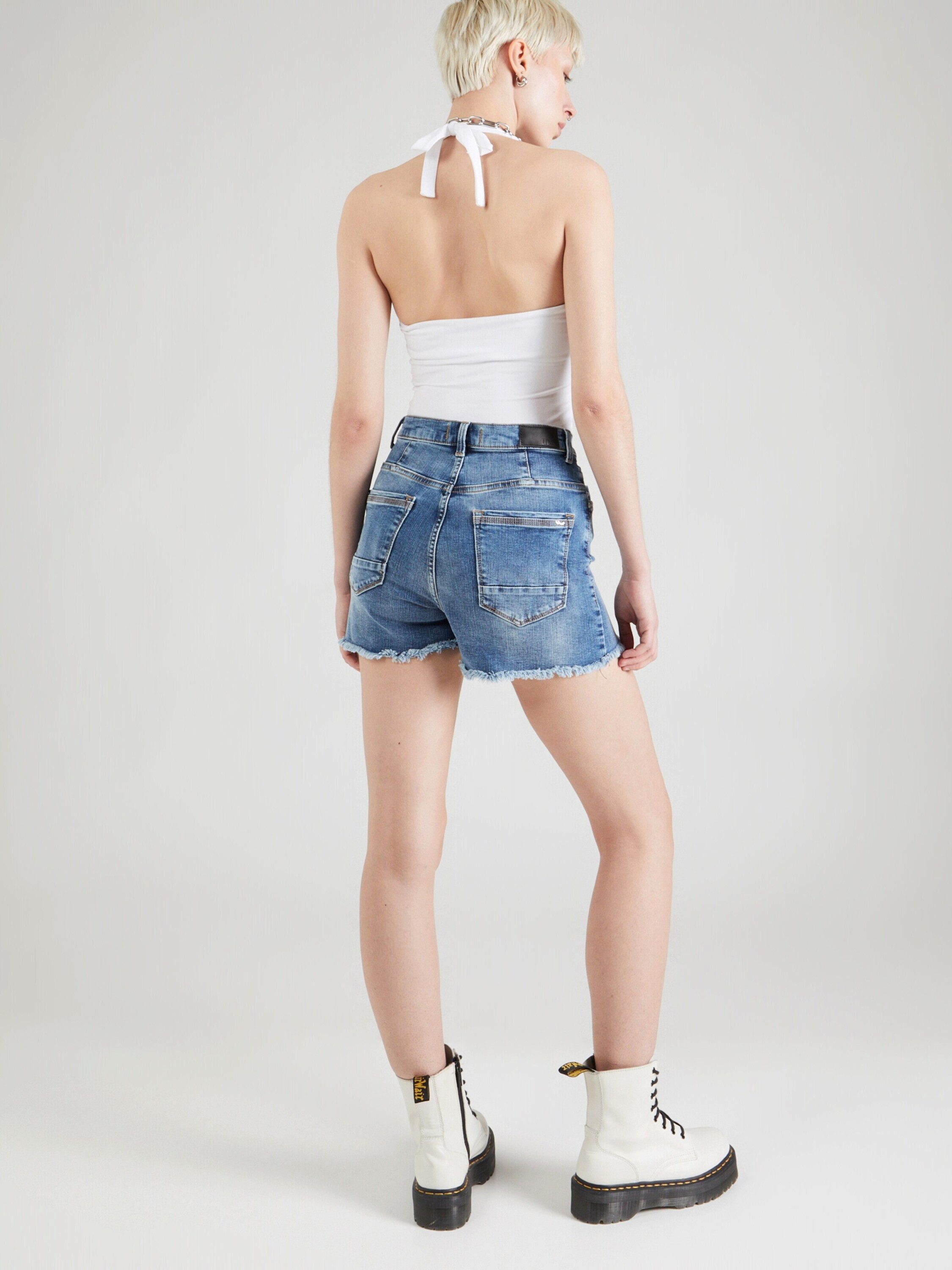 LTB Jeansshorts CAROLA (1-tlg) Fransen