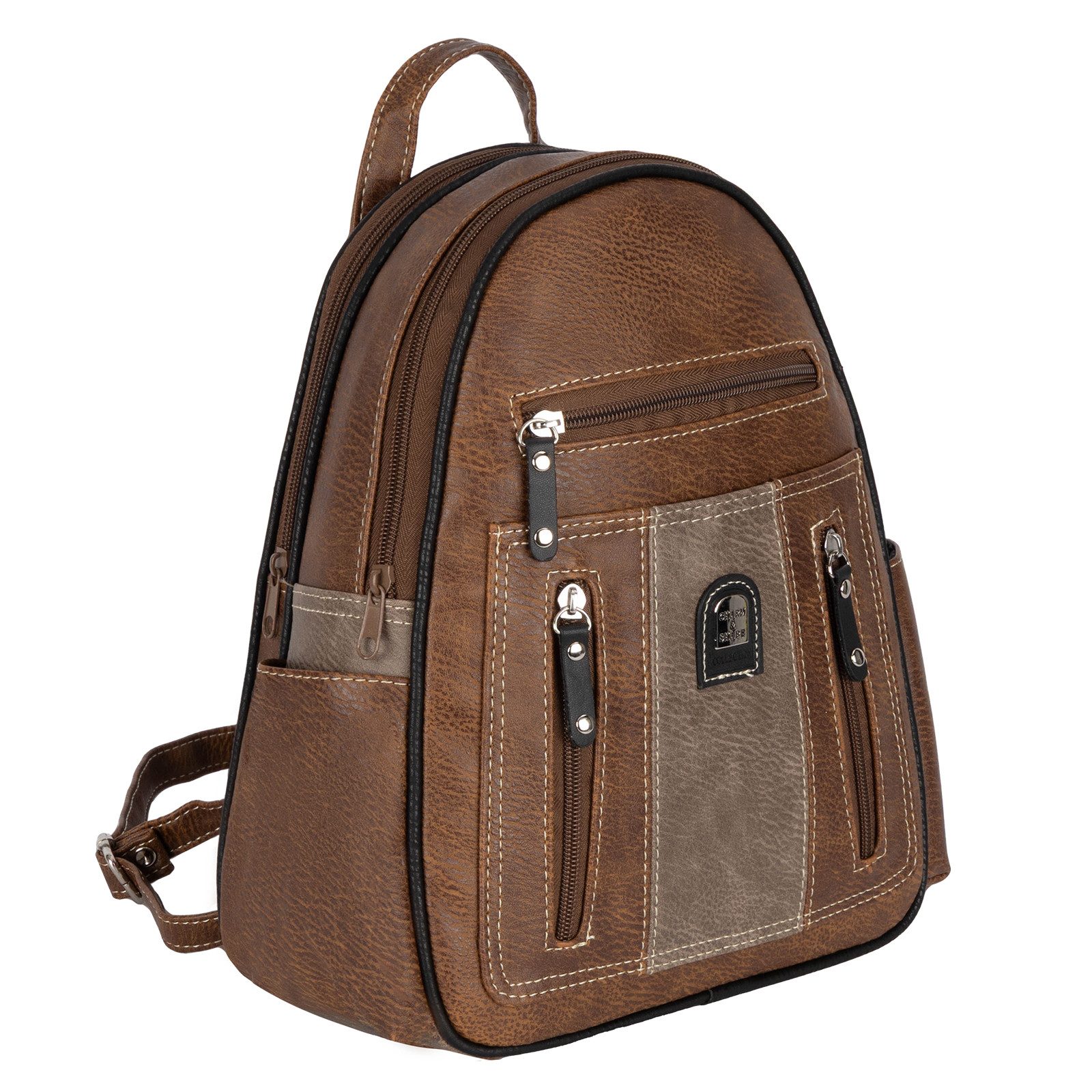 EAAKIE Rucksack Cityrucksack Damenrucksack Tagesrucksack Stadt Rucksack Bagpack, als Schultertasche, Umhängetasche tragbar