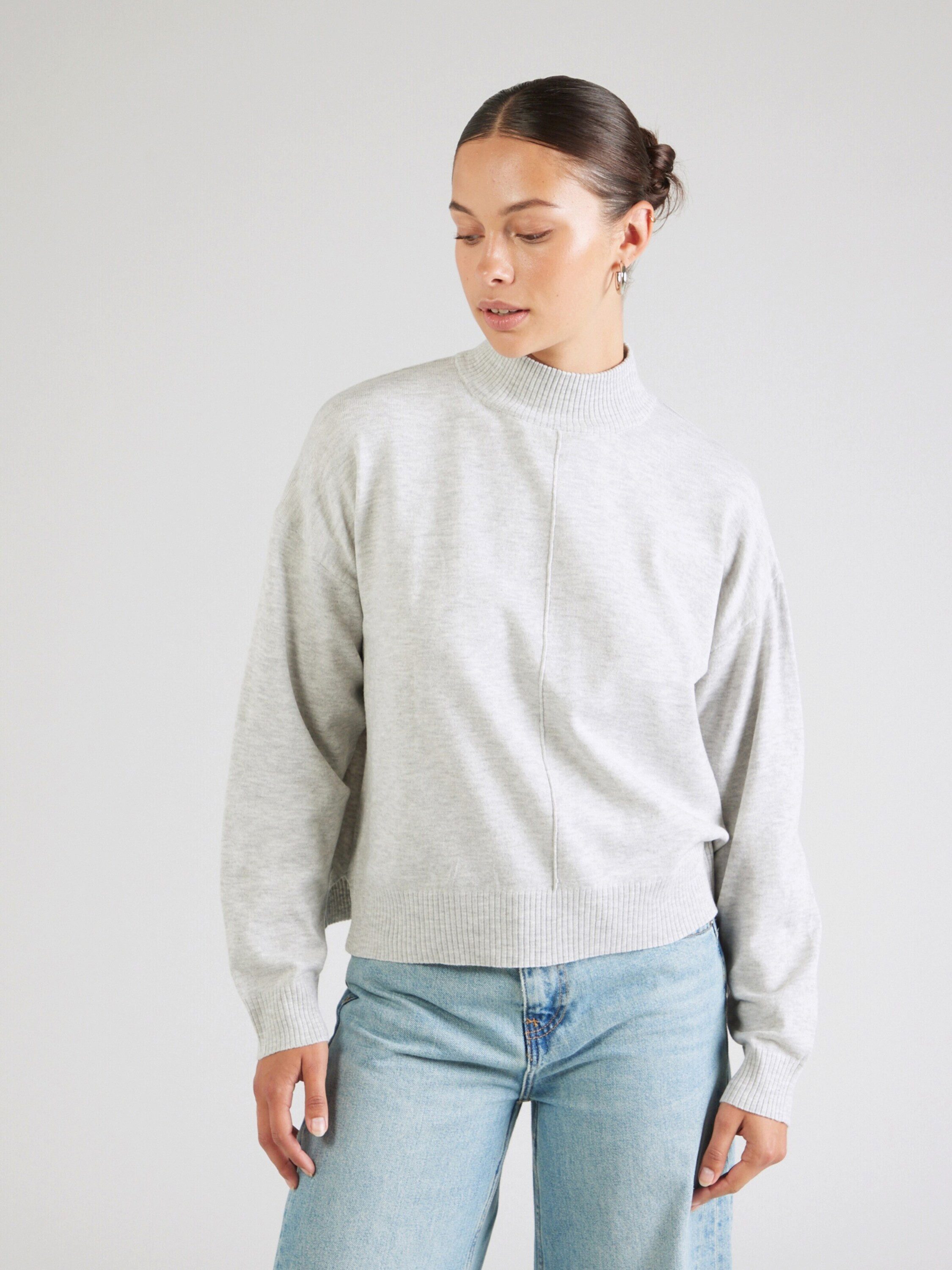 JDY Stehkragenpullover (1-tlg) Plain/ohne Details