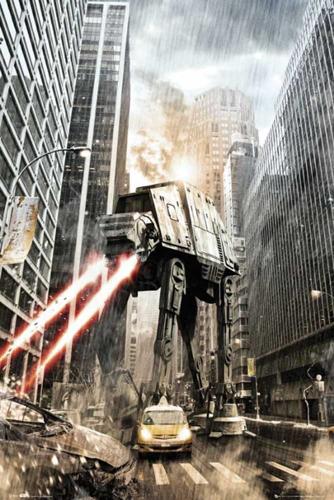 Poster Star Wars - Poster - Manhattan - Imperial AT-AT
