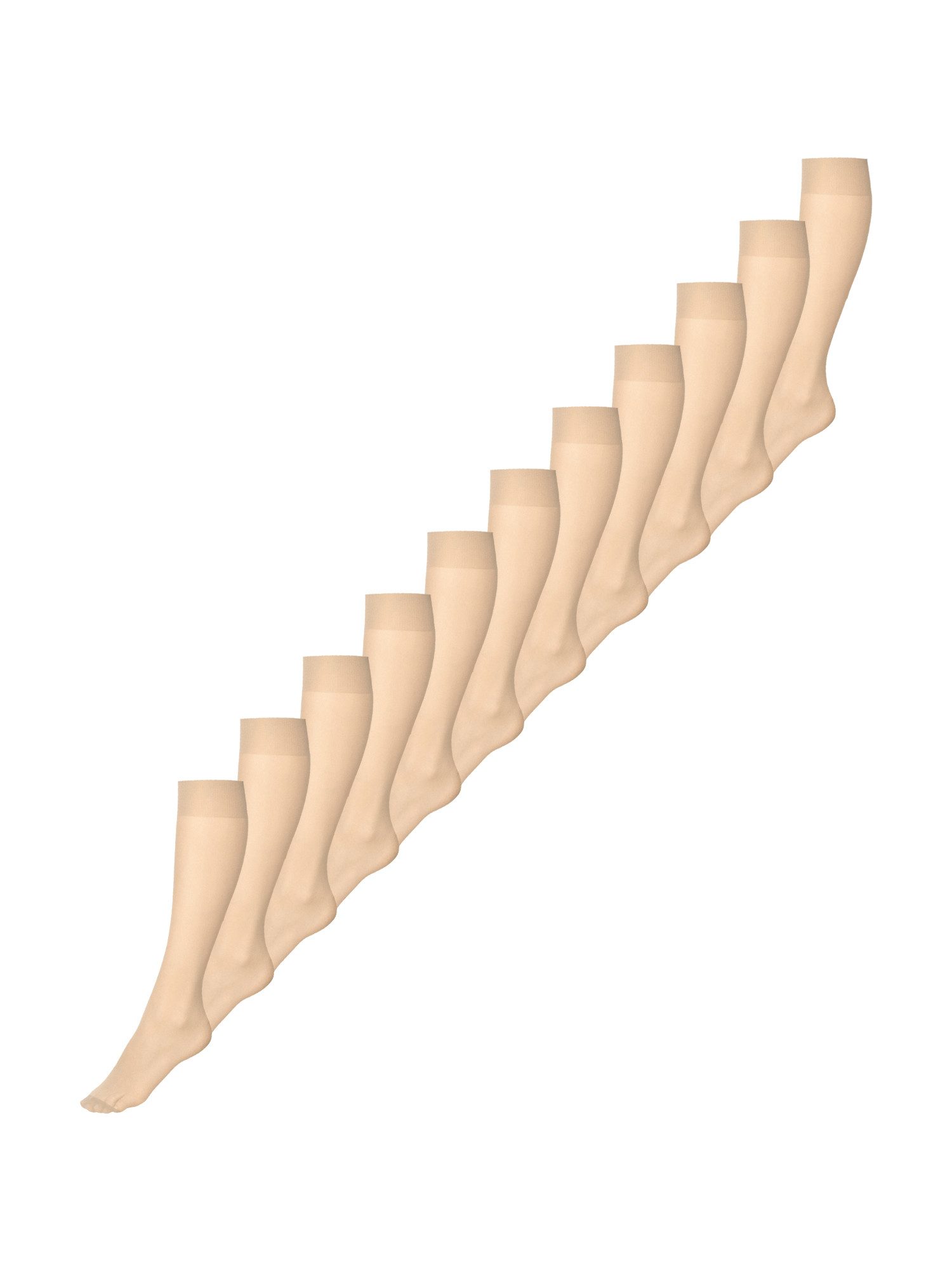 Nur Die Гольфи 30 DEN (13-Paar) Knie-strümpfe thermo-socken overknee