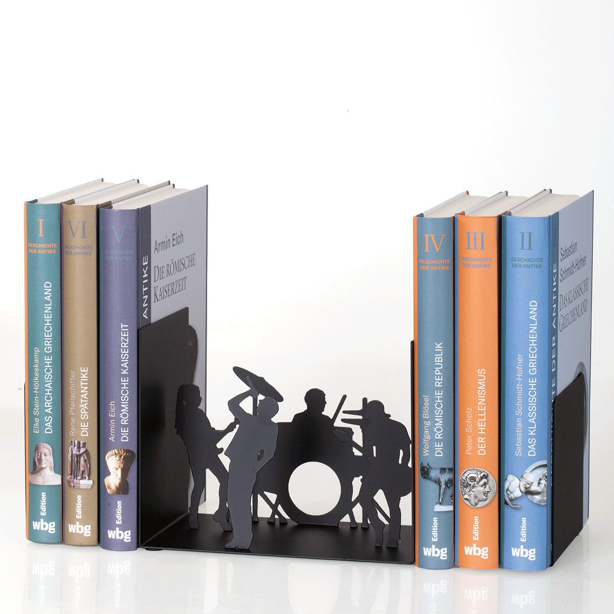 Buchstütze Balvi Buchstütze The Band Farbe Schwarz Eine Musikgruppe, die als B