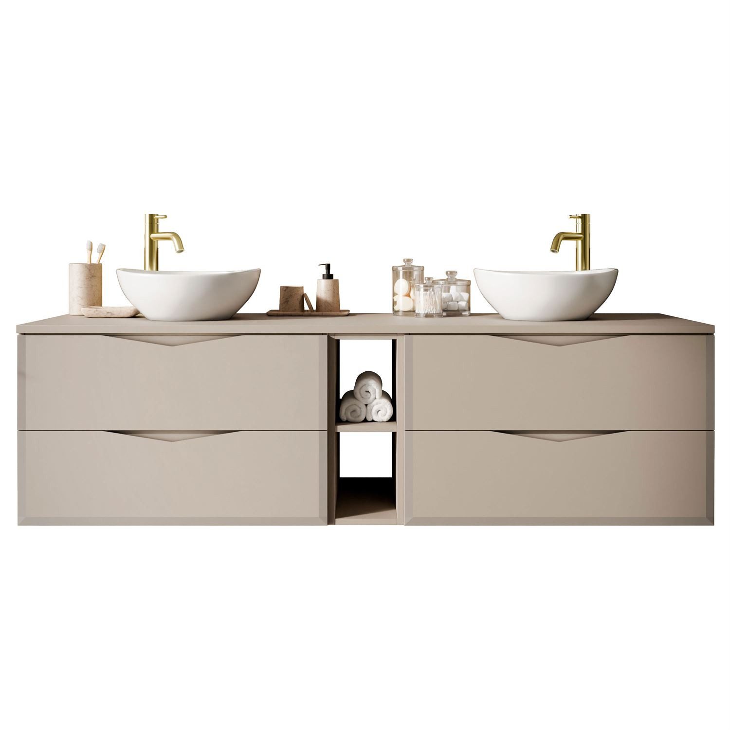Lookway Badmöbel-Set MIRA III 140 cm günstig online kaufen