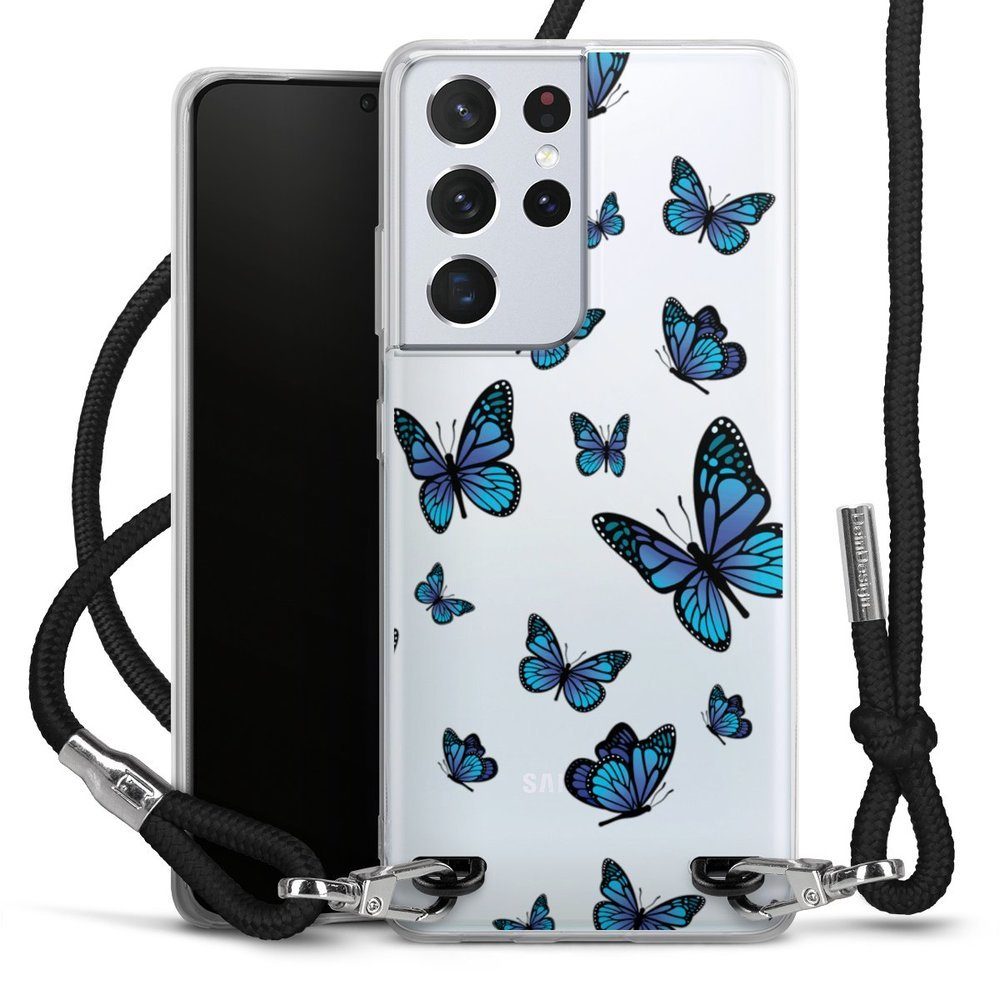 Handyhülle Schmetterling Muster transparent Butterfly Pattern Transparent