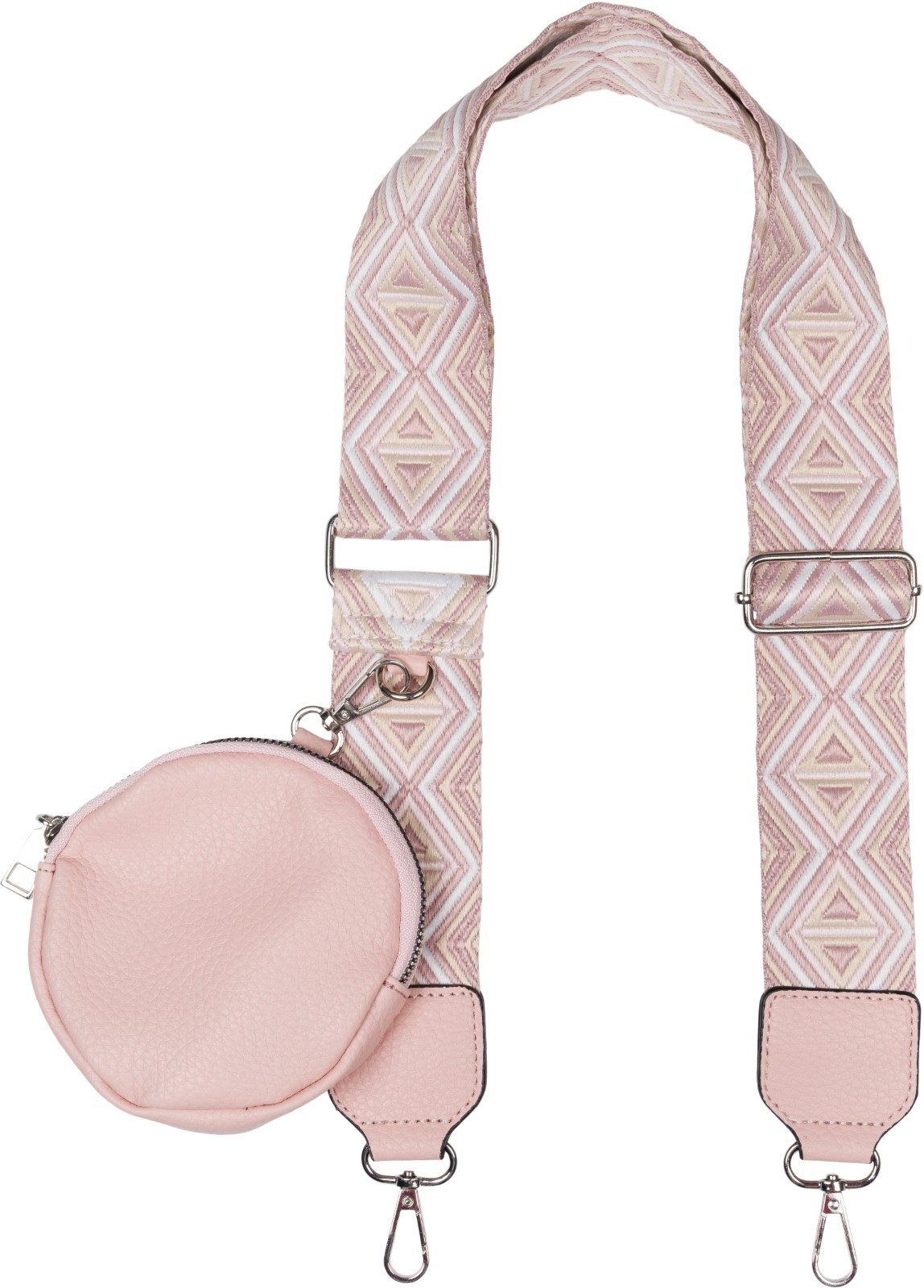 styleBREAKER Schulterriemen Breiter Wechsel Taschengurt Gemustert mit Börse (1-St)