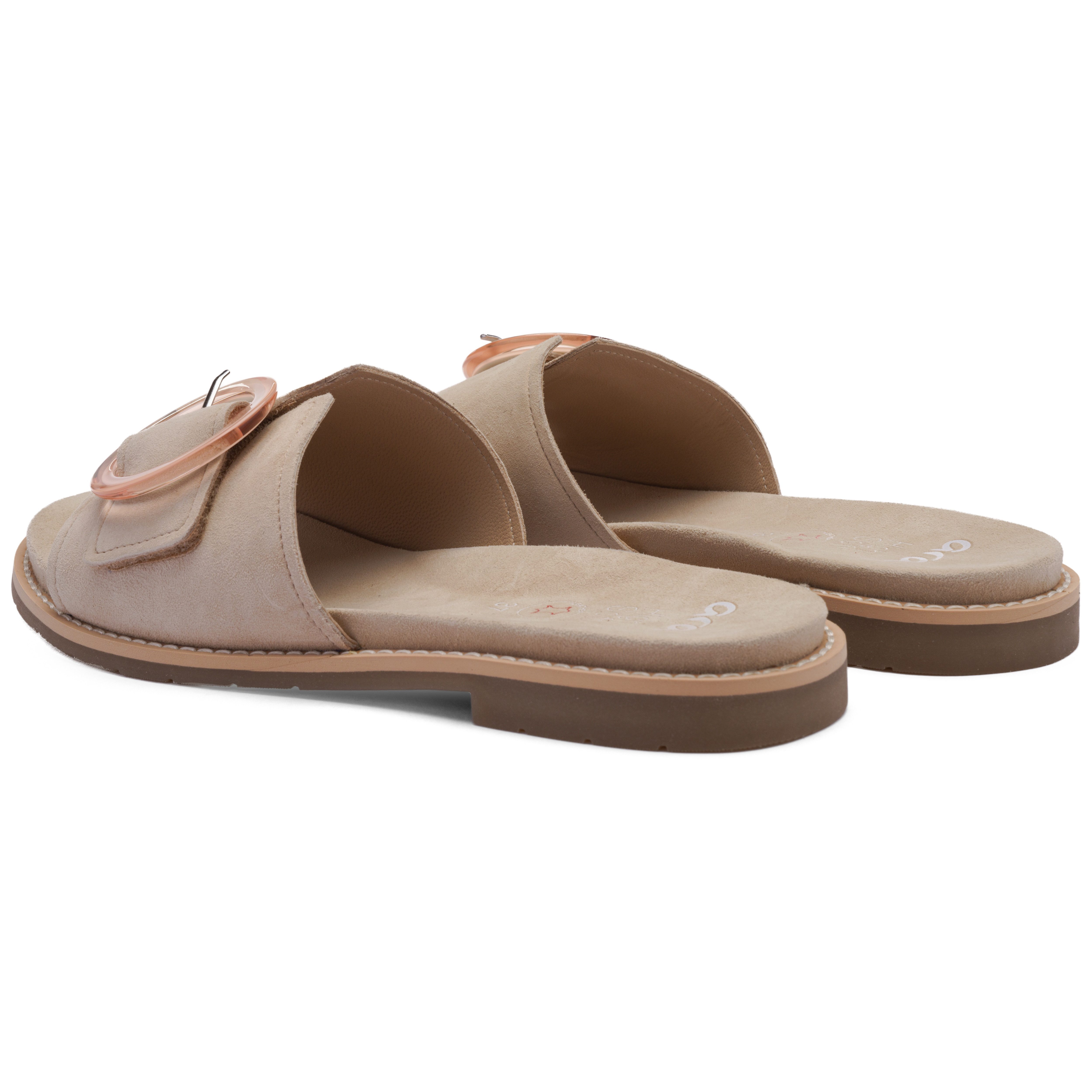 Ara ELBA Pantolette Sommerschuh, Schlupfschuh mit Zierschnalle, in Weite G (weit)