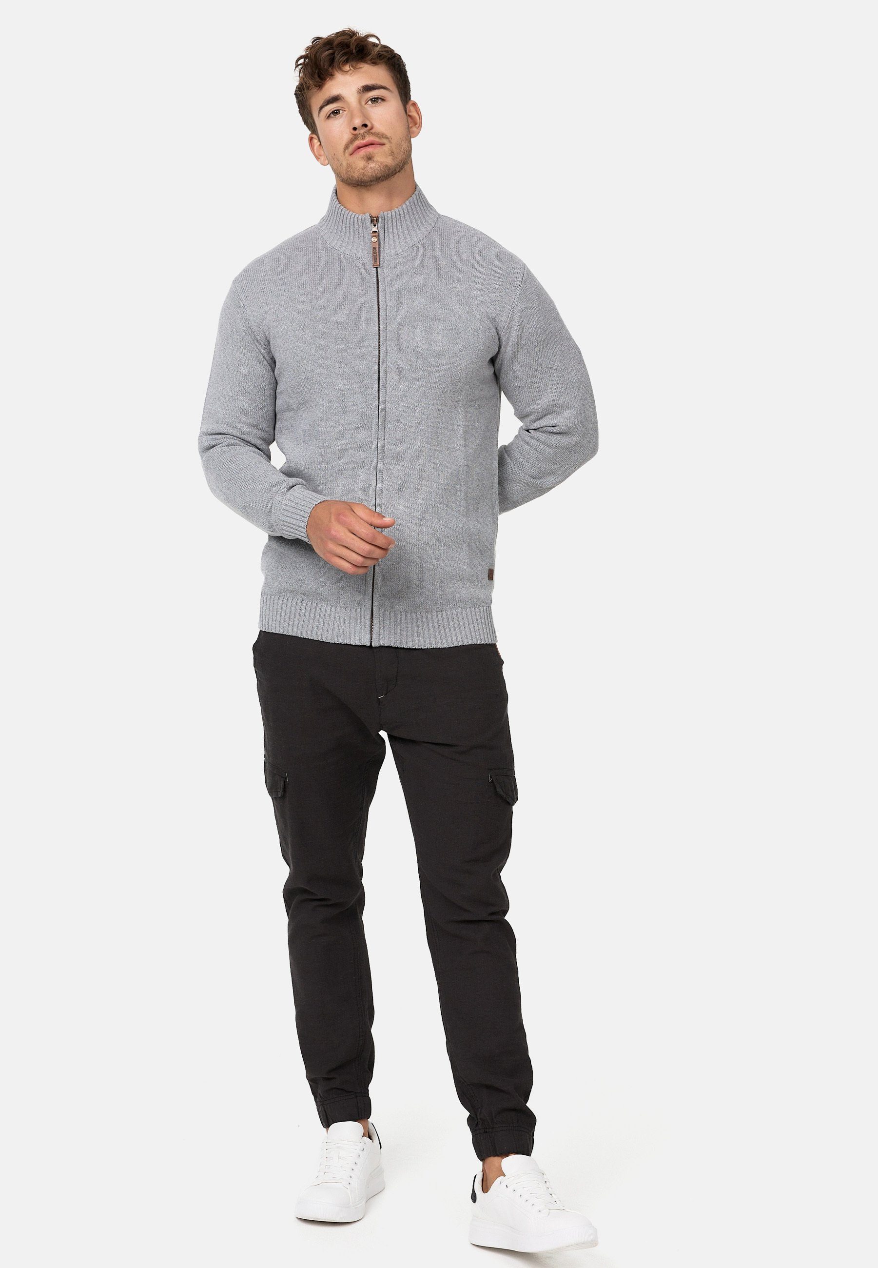 Indicode Strickjacke Herren INLut Herrenstrickjacke