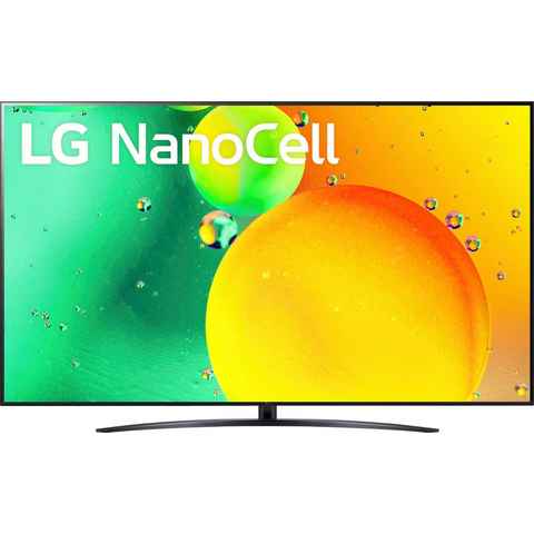 LG 75NANO769QA LED-Fernseher (189 cm/75 Zoll, 4K Ultra HD, Smart-TV, α5 Gen5 4K AI-Prozessor, Direct LED, HDMI 2.0, Sprachassistenten)