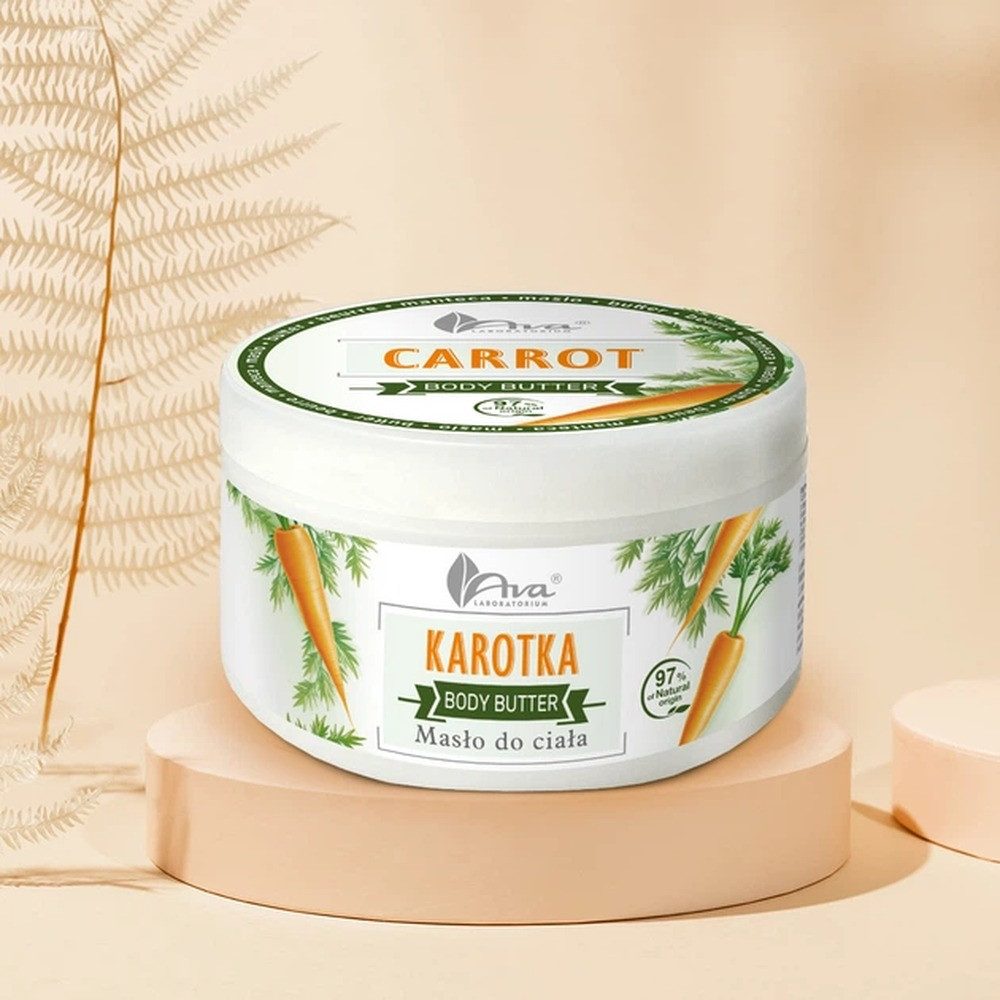 AVA Körperpflegemittel AVA LABORATORIUM Körperbutter Karotin 250g