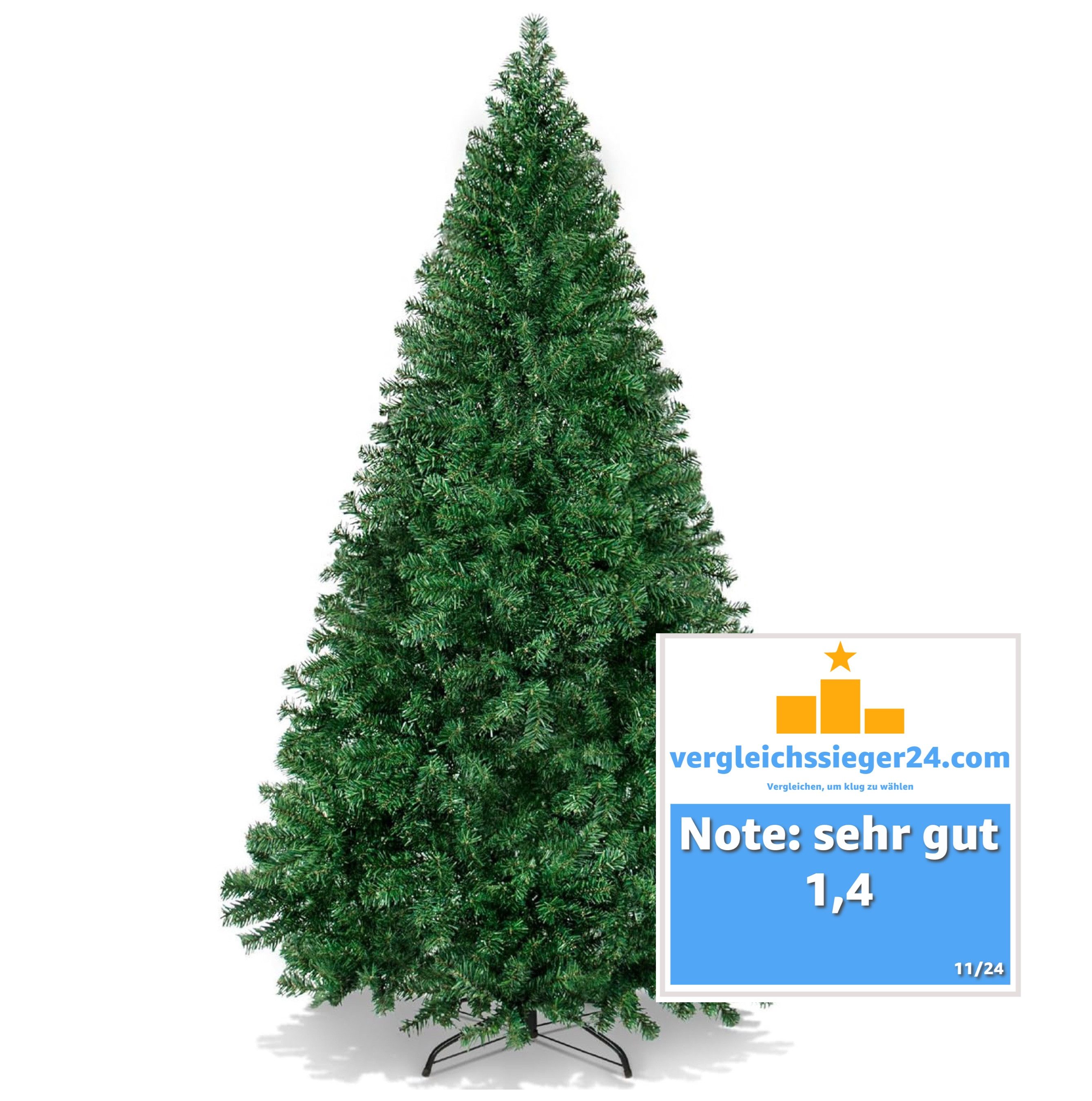 TK Gruppe Künstlicher Weihnachtsbaum Tannenbaum künstlich 180 cm - Weihnachtsbaum grün - naturgetreu