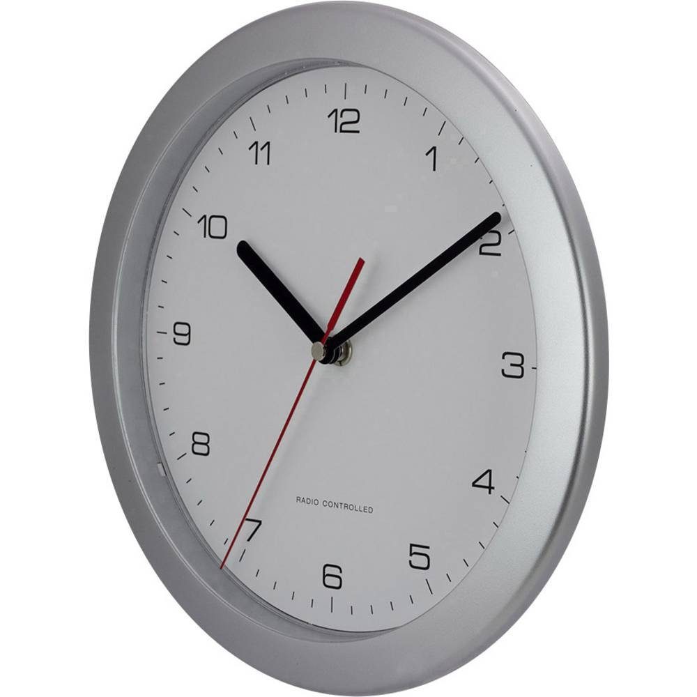 EUROTIME Wanduhr Funk-Wanduhren analog 56787