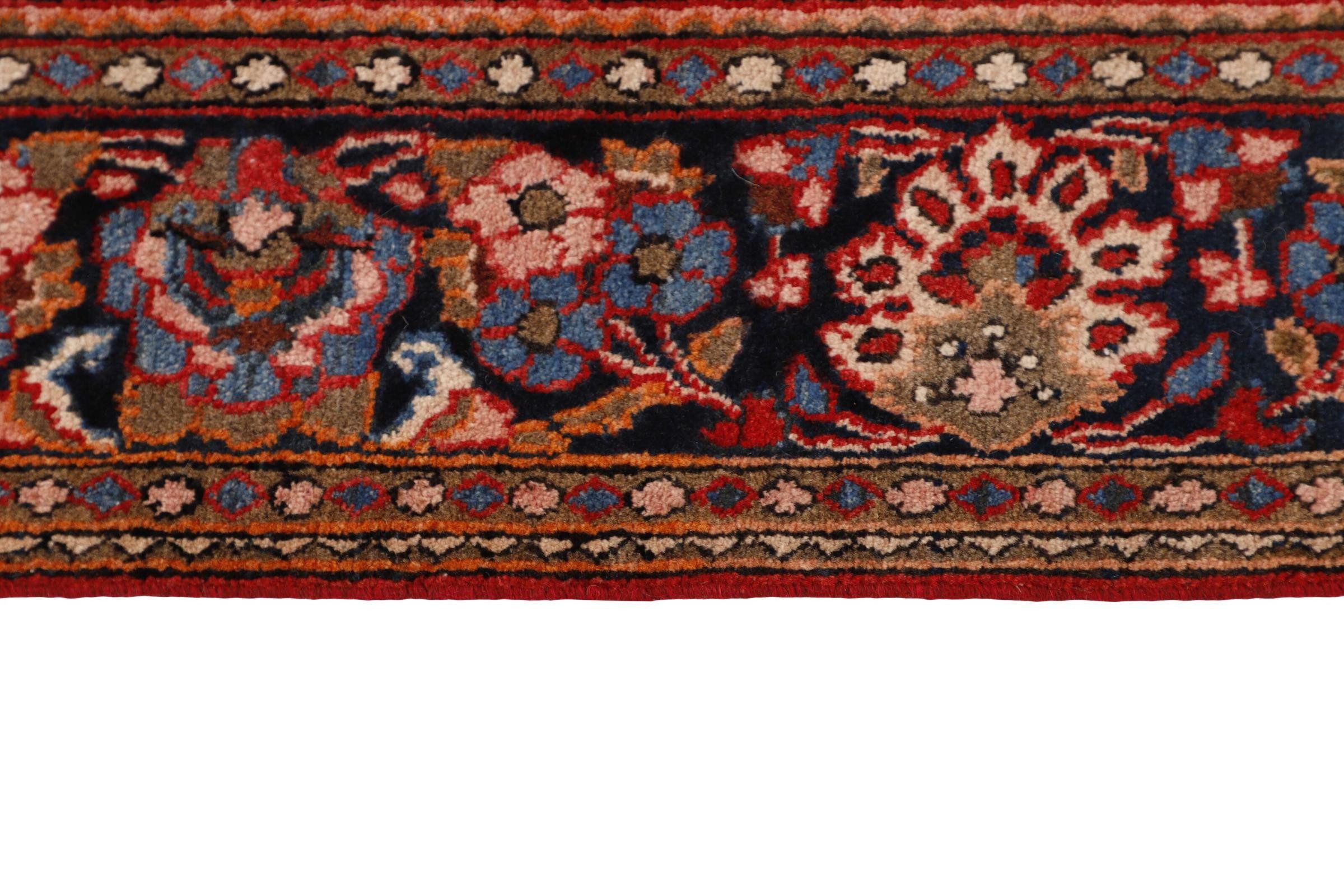 Nain Trading Orientteppich Keshan 127x204 Handgeknüpfter Orientteppich / Perserteppich, rechteckig, Höhe: 12 mm