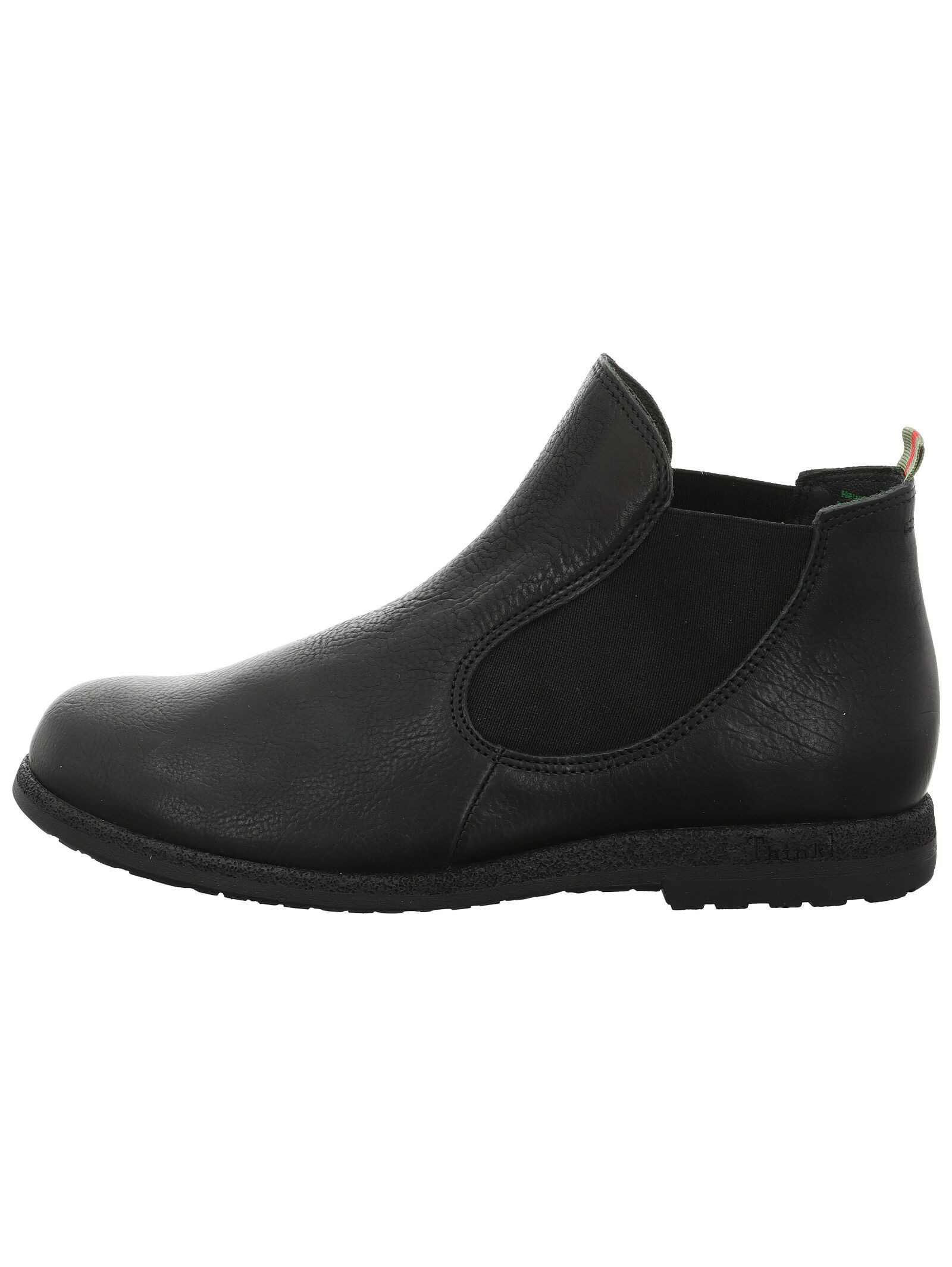 Think! Think! Stiefelette Leder/Textil Stiefelette