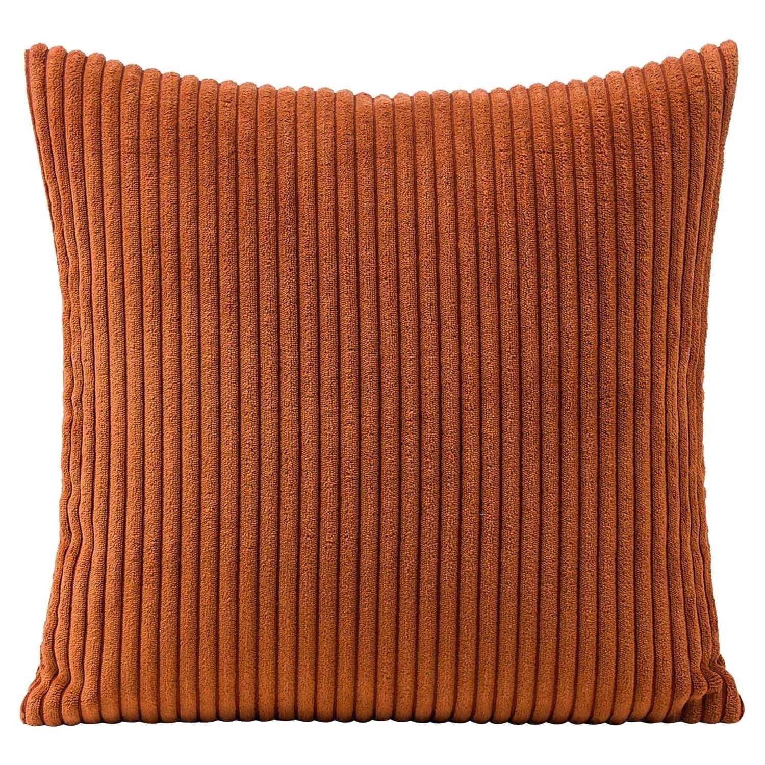 Gözze Kissenhülle ANAFI, Zimtfarben, Polyester, Cordoptik, 40x40 cm, (1 Stück)