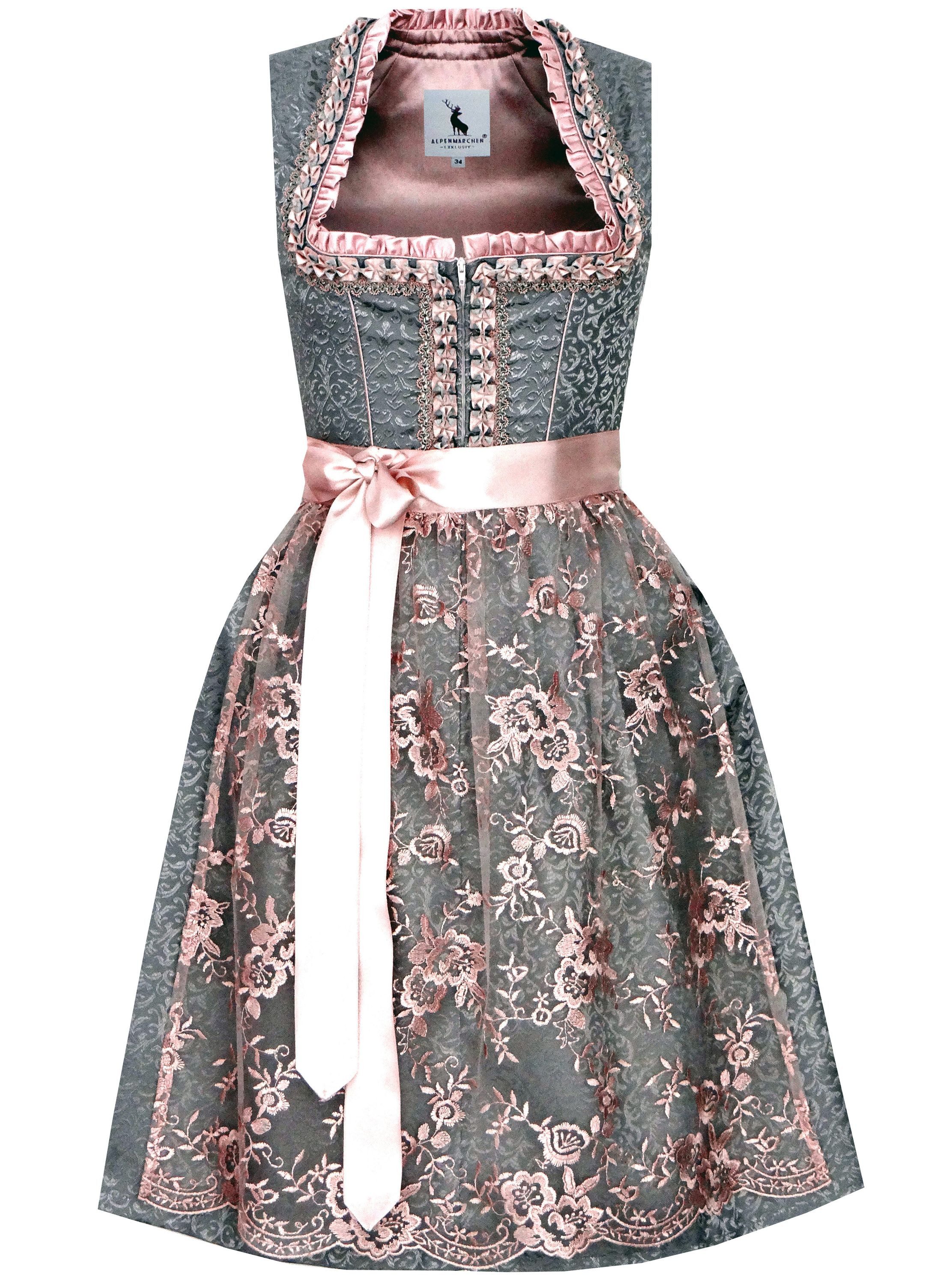 Alpenmärchen Dirndl Midi Dirndl Helene - ALM679