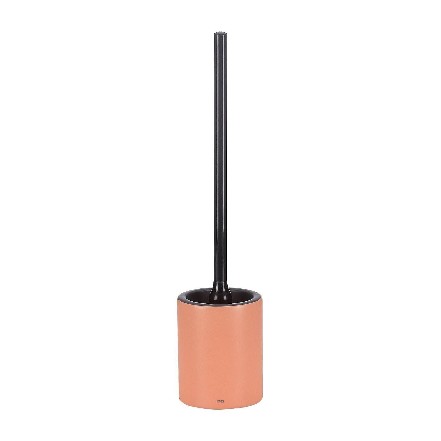 WC-Garnitur WC-Garnitur MATSI, Pfirsichrosa, Schwarz, Ø 11 cm