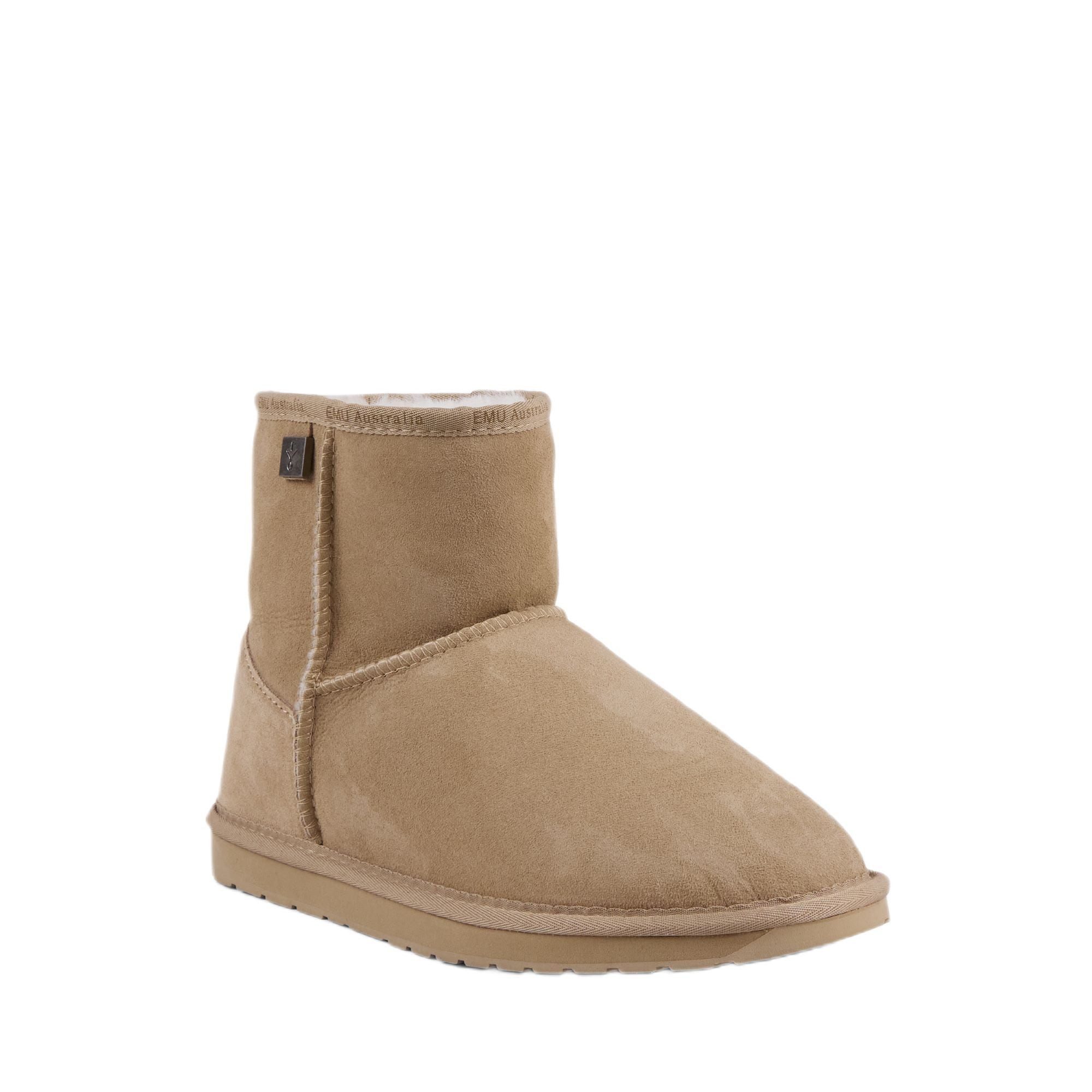 Emu Australia Platinum Stinger Slim Mini (Schafsleder, Wildleder) sandbraun günstig online kaufen