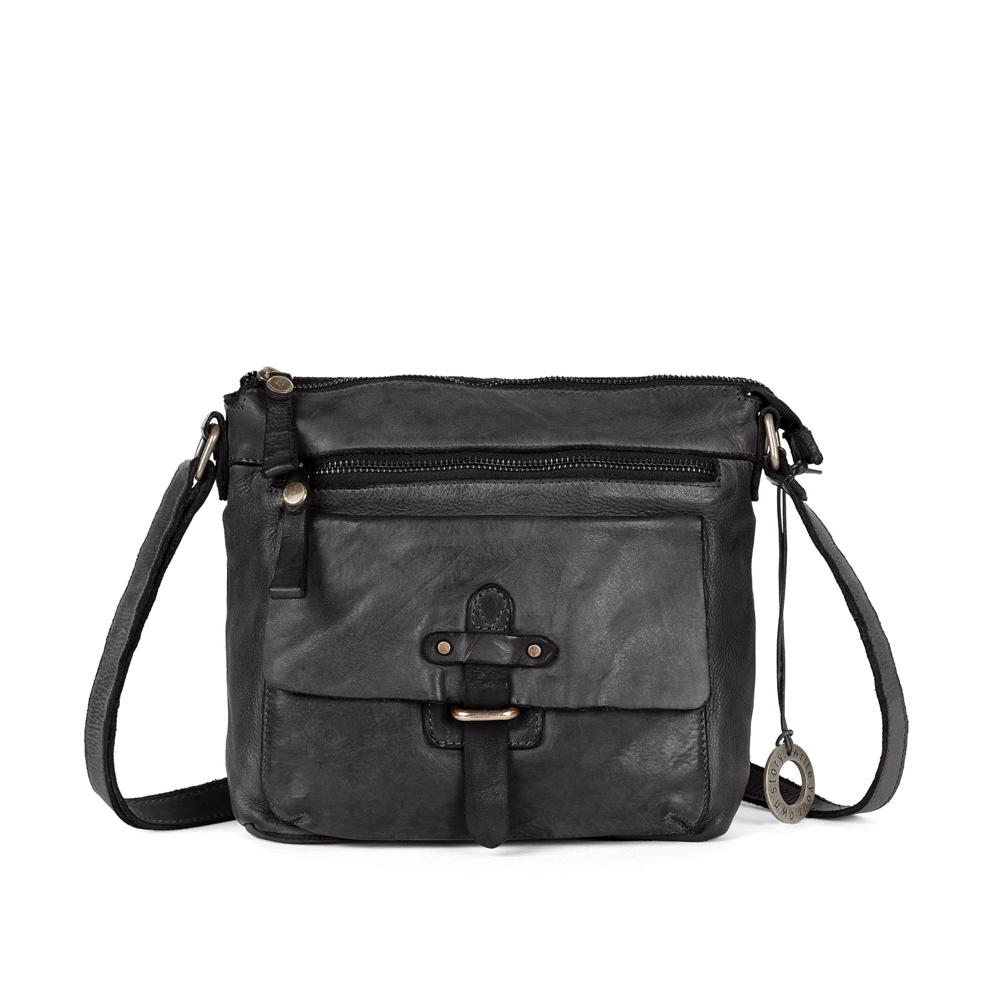 Cas8 Umhängetasche DINA – Lässige und stilvolle Ledertasche aus naturbelass günstig online kaufen