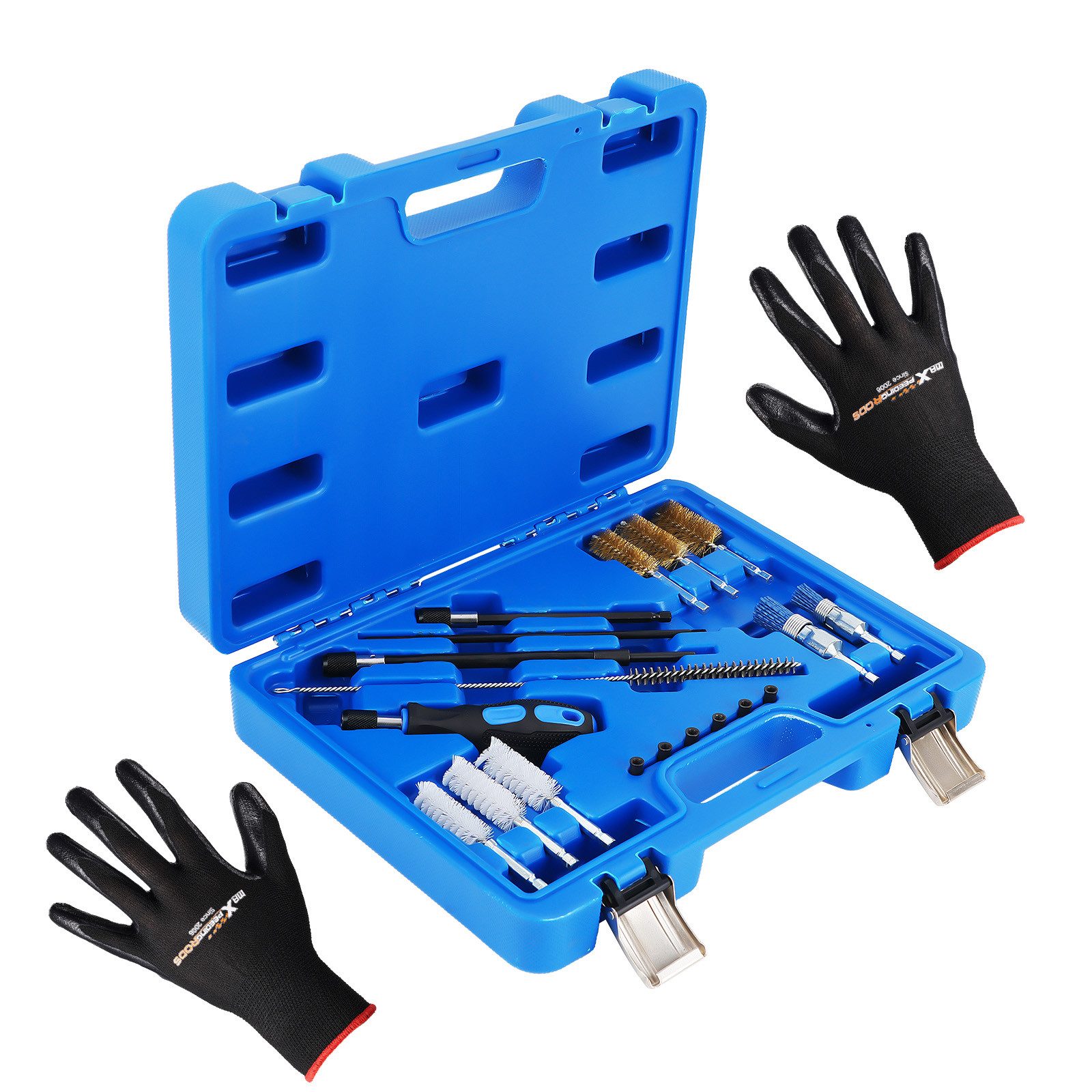 maXpeedingrods Reparatur-Set, Injektor Reinigungsset for BMW Diesel Benzin Werkzeug 19tlg Set