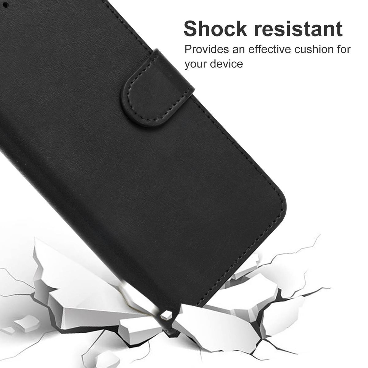 König Design Handyhülle Motorola Moto G22, Schutzhülle Schutztasche Case Cover Etuis Wallet Klapptasche Bookstyle