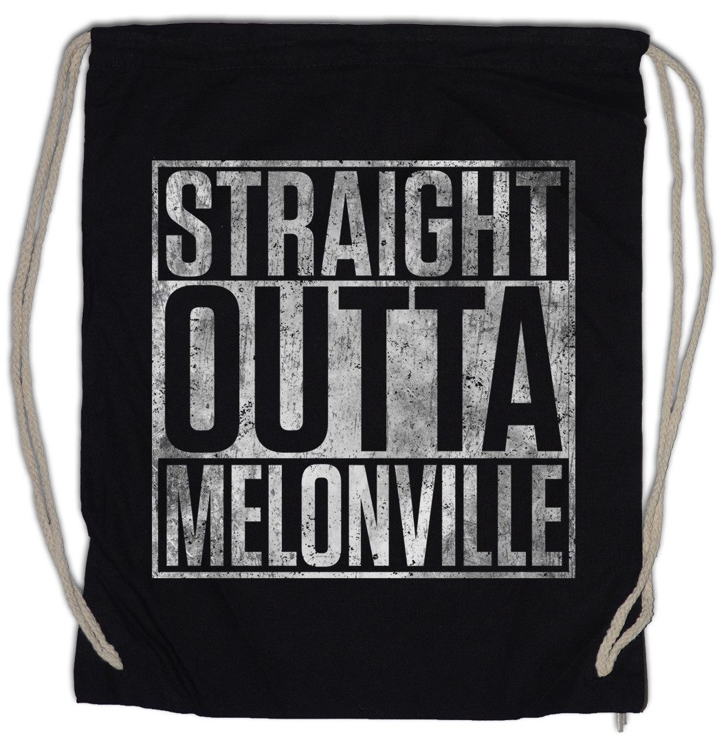 Turnbeutel Straight Outta Melonville Turnbeutel SCTV Second City Fun Sketch