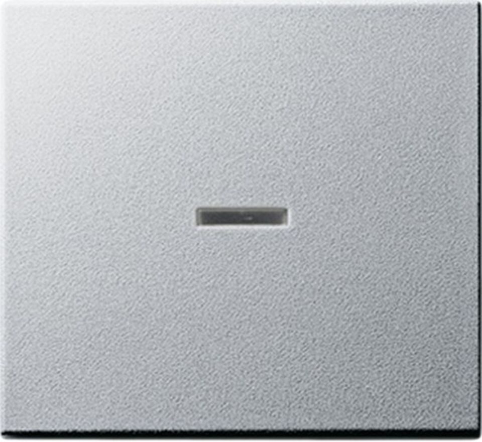 GIRA Lichtschalter GIRA 029026 Wippe Kontrollfenster System 55 Farbe Alu