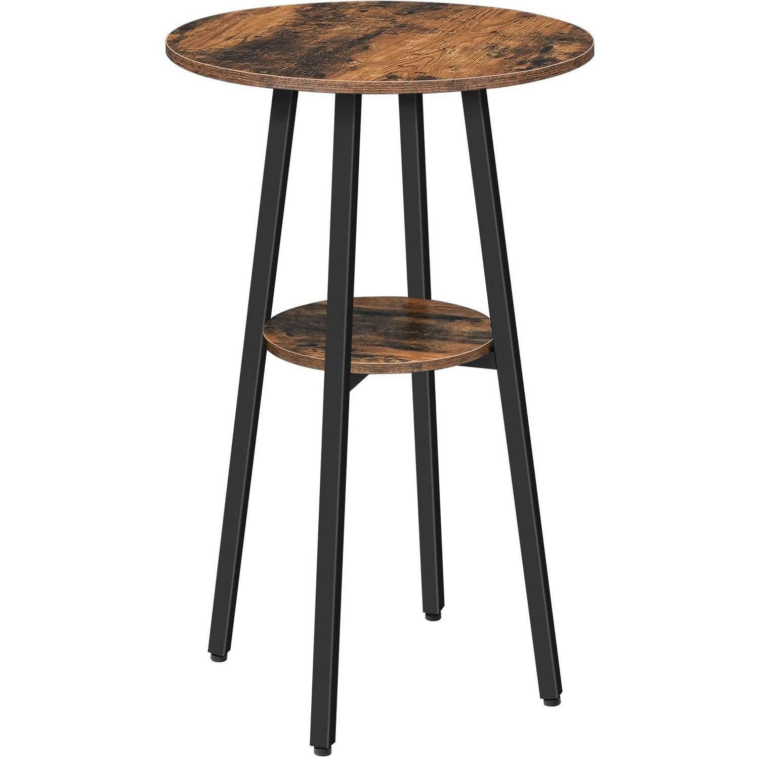 LuxusKollektion Bartisch Bartisch mit 2 Tischplatten (1-St)