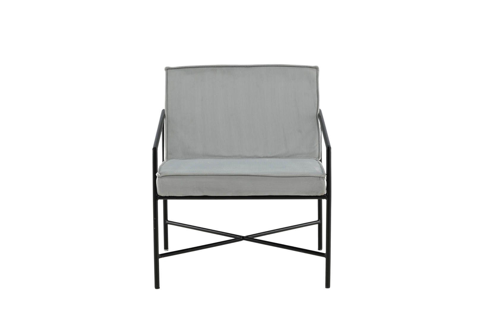 ebuy24 Relaxsessel Rakel Sessel samt grau. (1-St). Reduzierter Preis € 247,95. Unverbindliche Preisempfehlung € 329,95