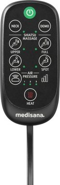 Medisana Shiatsu-Massagesitzauflage MC 825, mit zuschaltbarer Rotlicht- und Wärmefunktion
