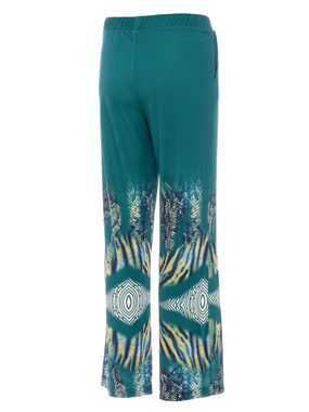 Sarah Kern Jerseyhose Stoffhose weit mit Digitalprint