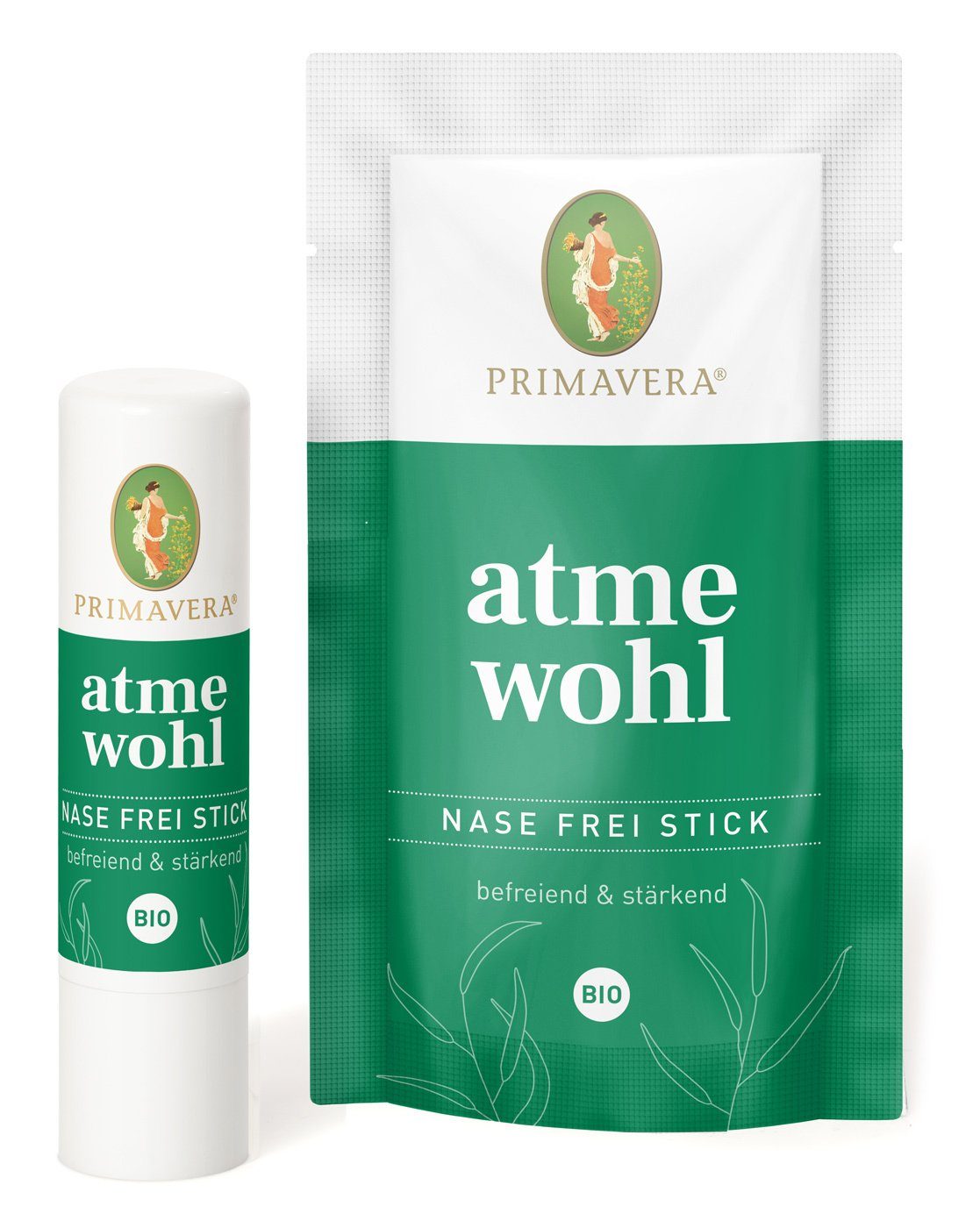 Primavera Life GmbH Duftöl Bio Atmewohl Nase frei Stick, 0,8 ml (Einzelartikel)