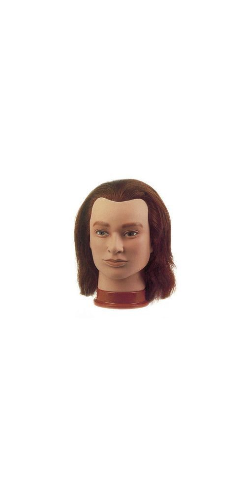 Sibel Frisierkopf Sinelco Übung Head Julien Classic braun 20-25cm